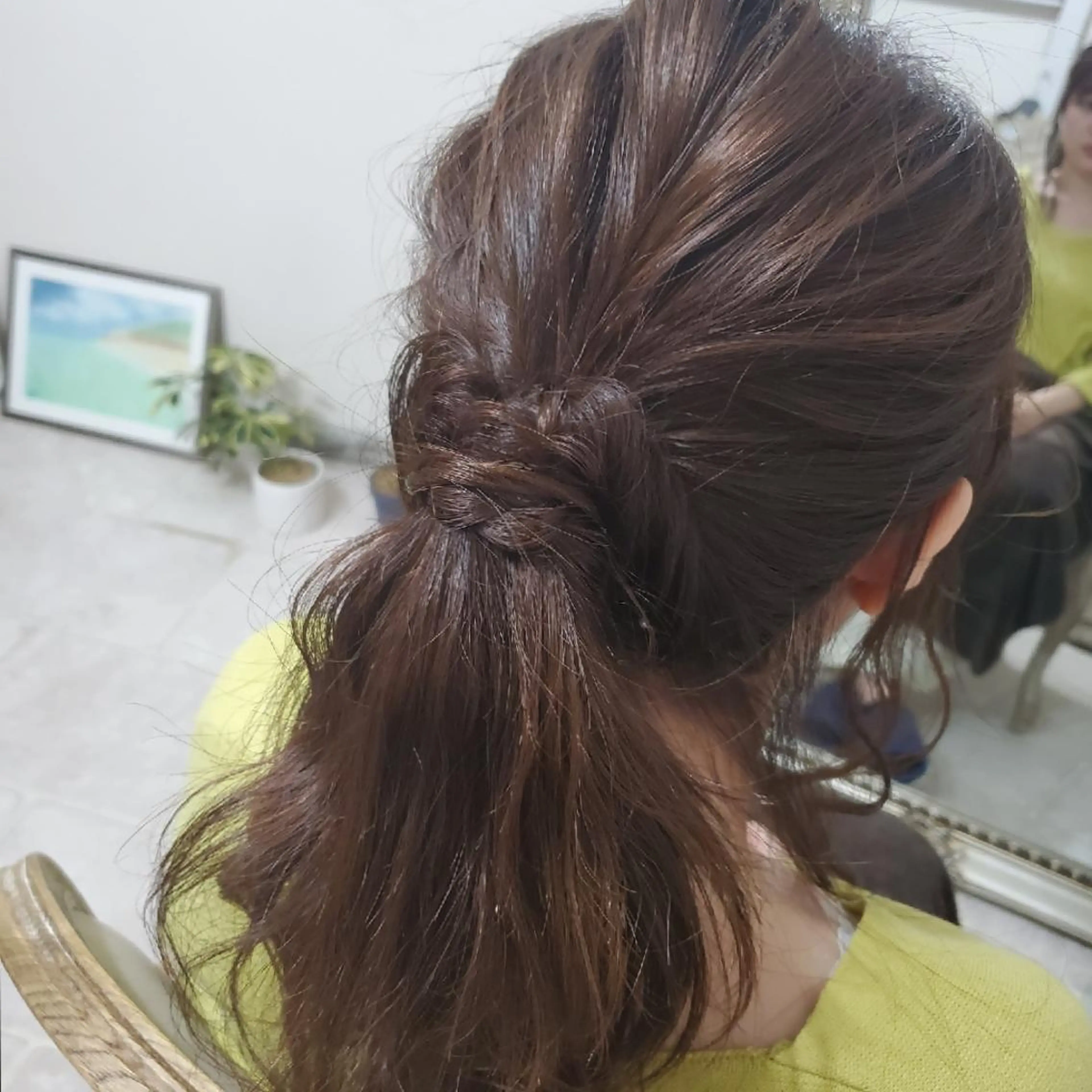 セミロング ヘアアレンジ See by merのマツエク・マツパデザイン