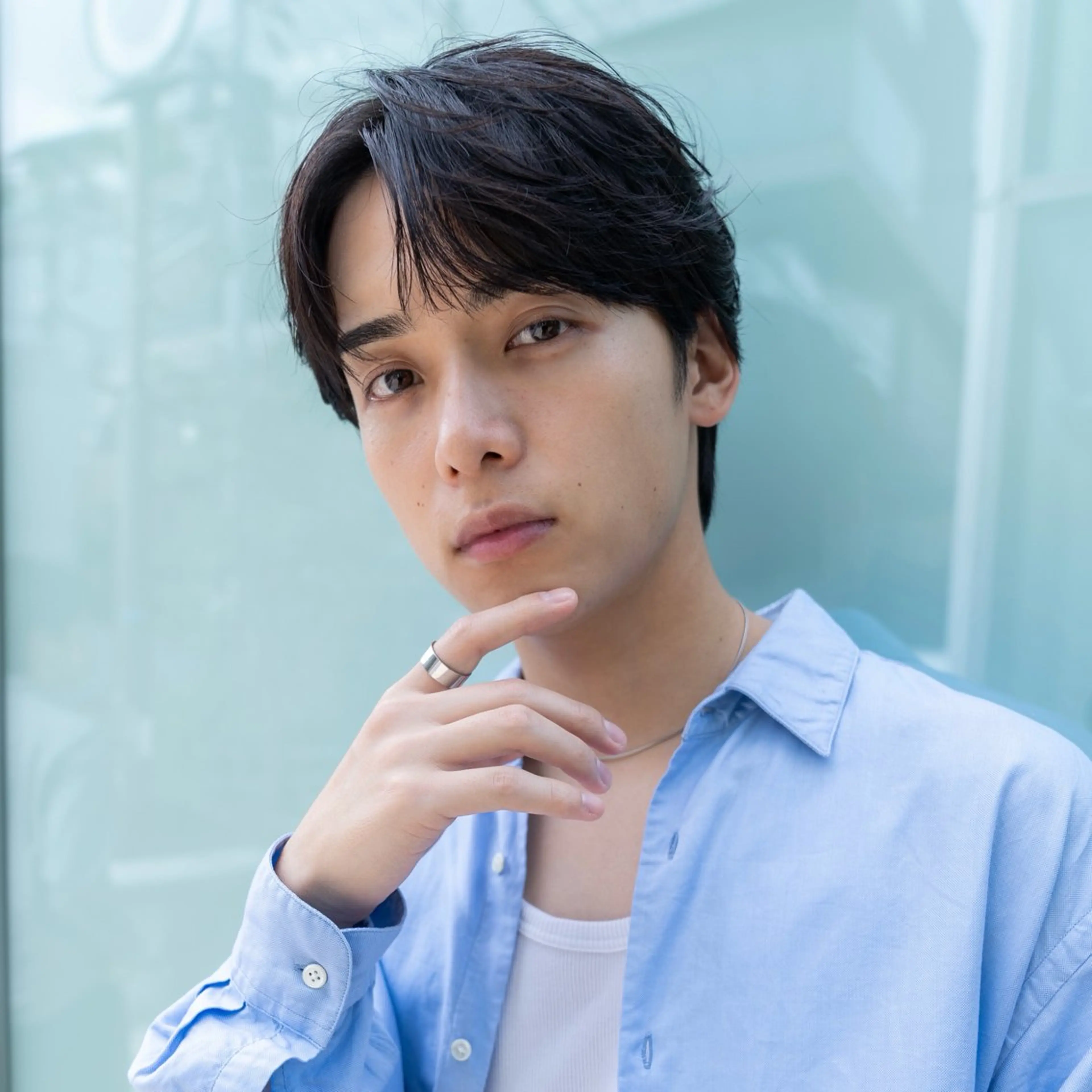 【再来クーポン】フェザーパーマ🪶+メンズカット+シャンプー+トリートメント🌱の写真