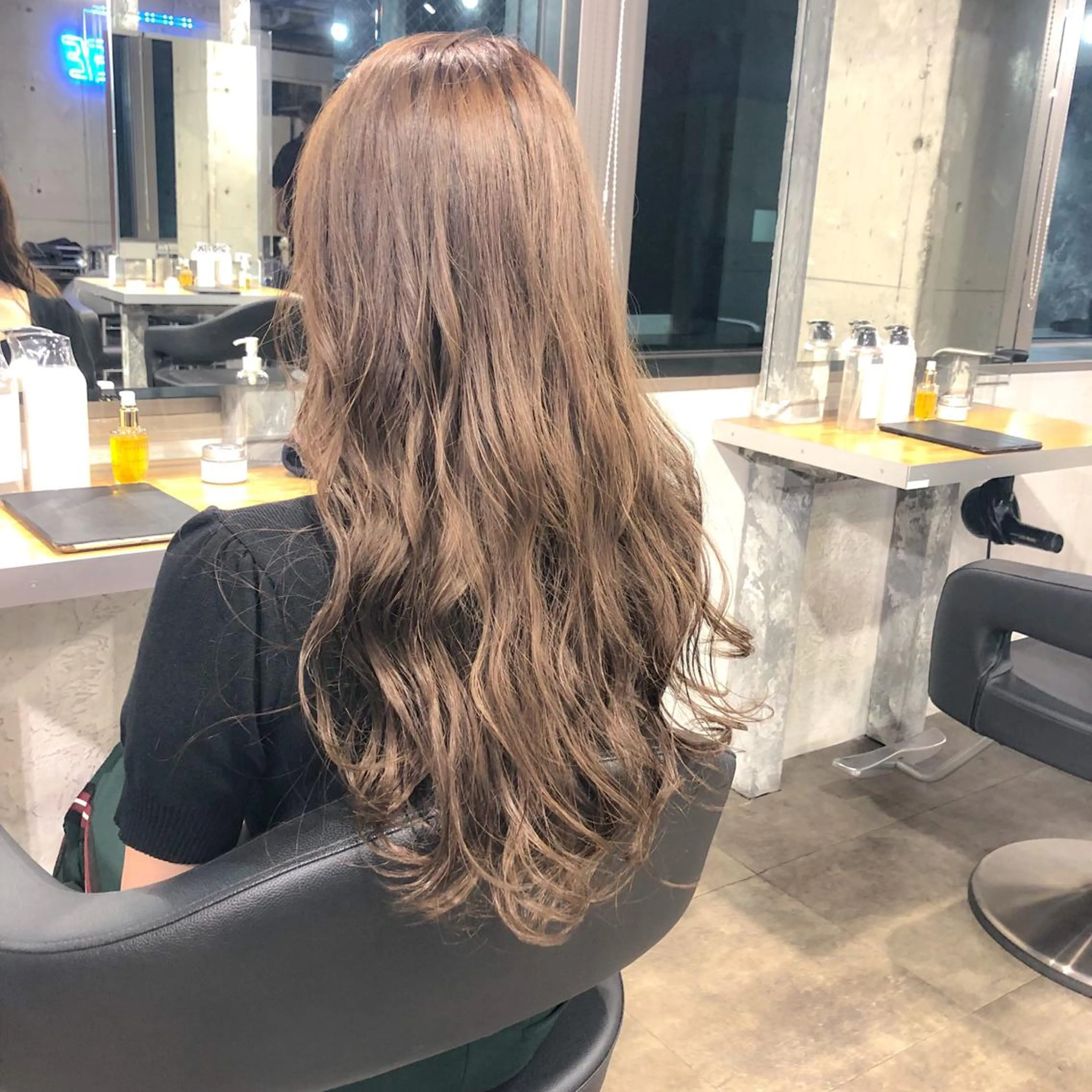 ロング カラー カット ヘアカラー 🔷似合わせのプロ KUMA🔷のヘアスタイル