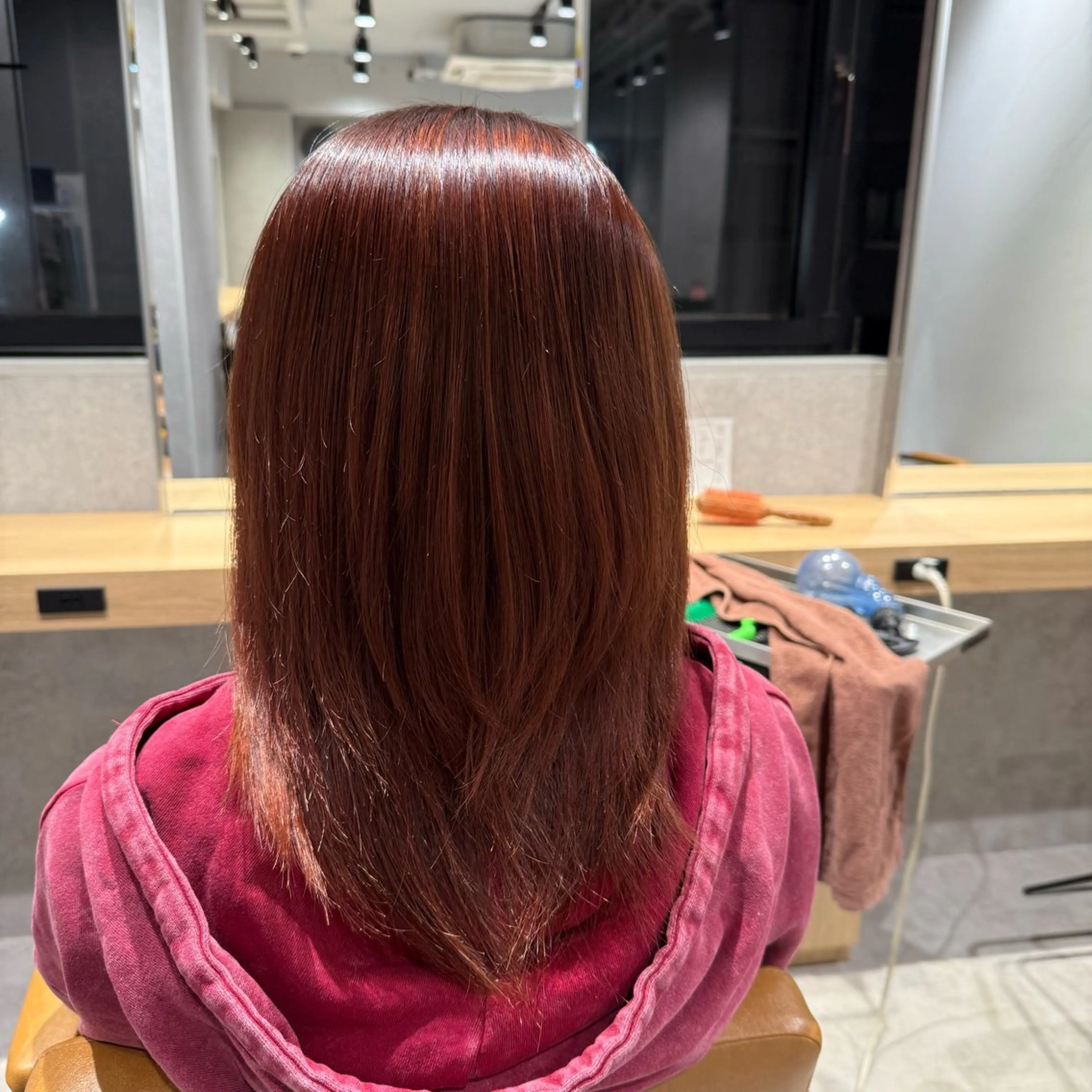 カラー 青木 あいかのヘアスタイル