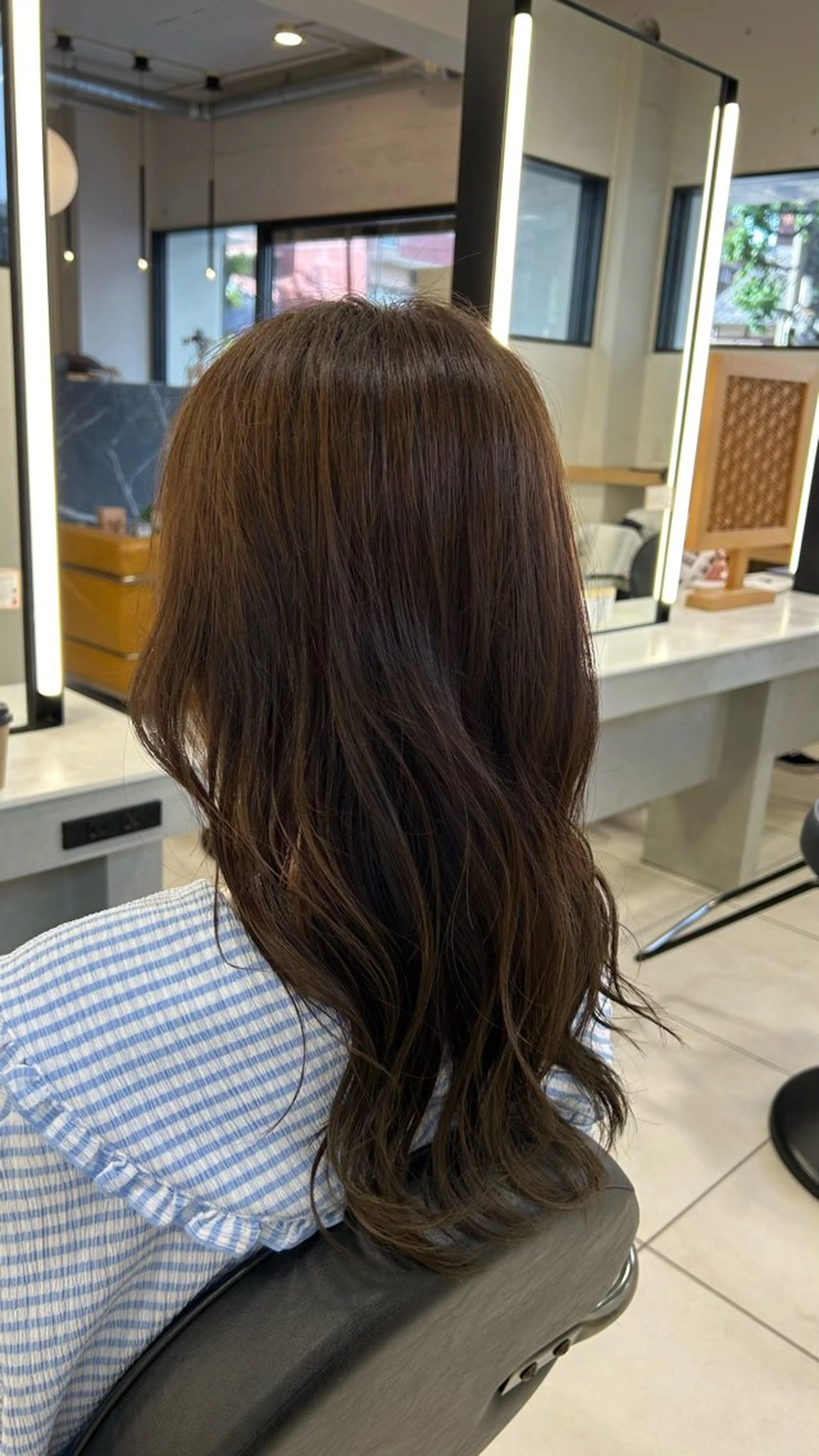 ロング 黒木 彩未のヘアスタイル