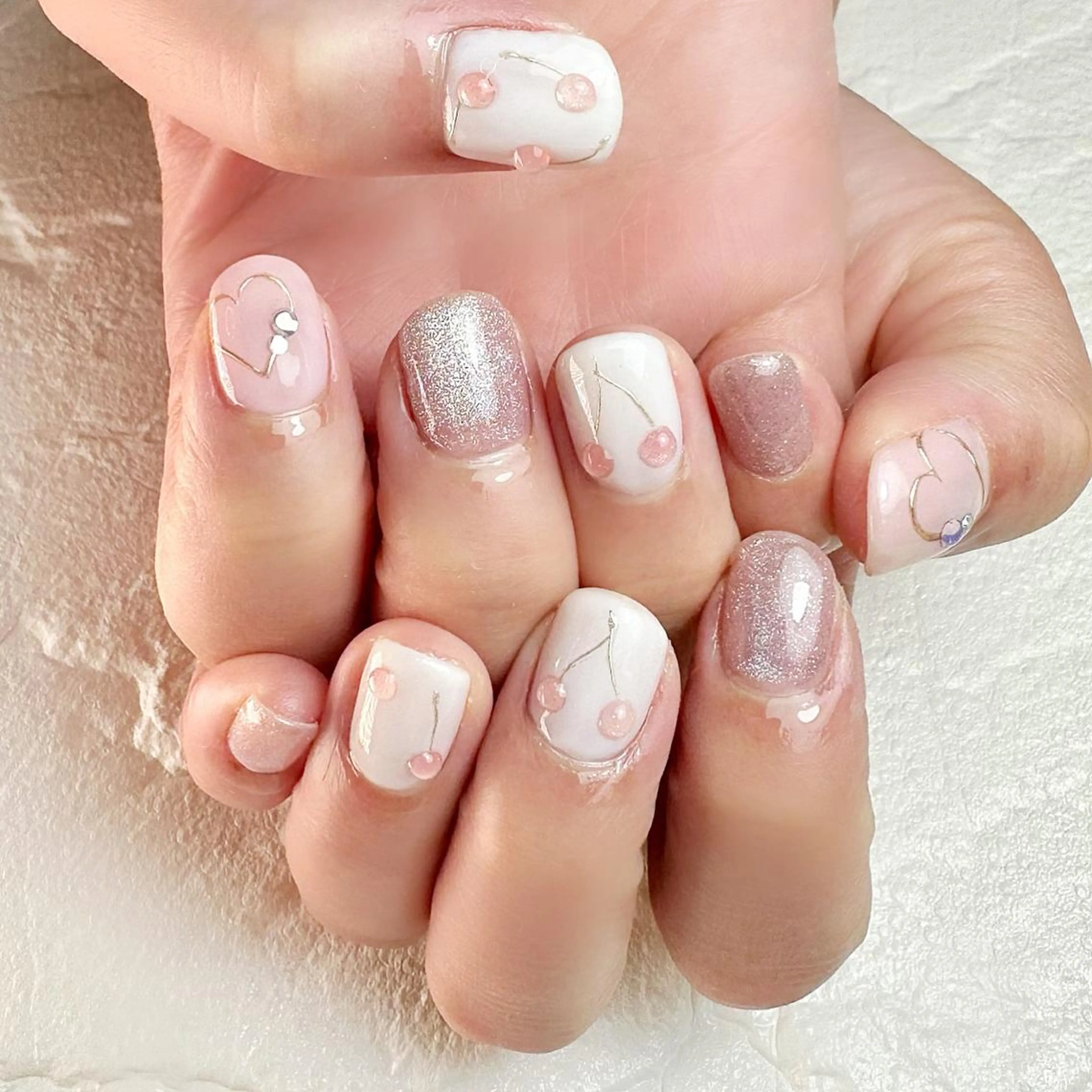 ネイル ぷっくりネイル ハンドネイル Nail ameria megu所属・ameria meguのネイルデザイン