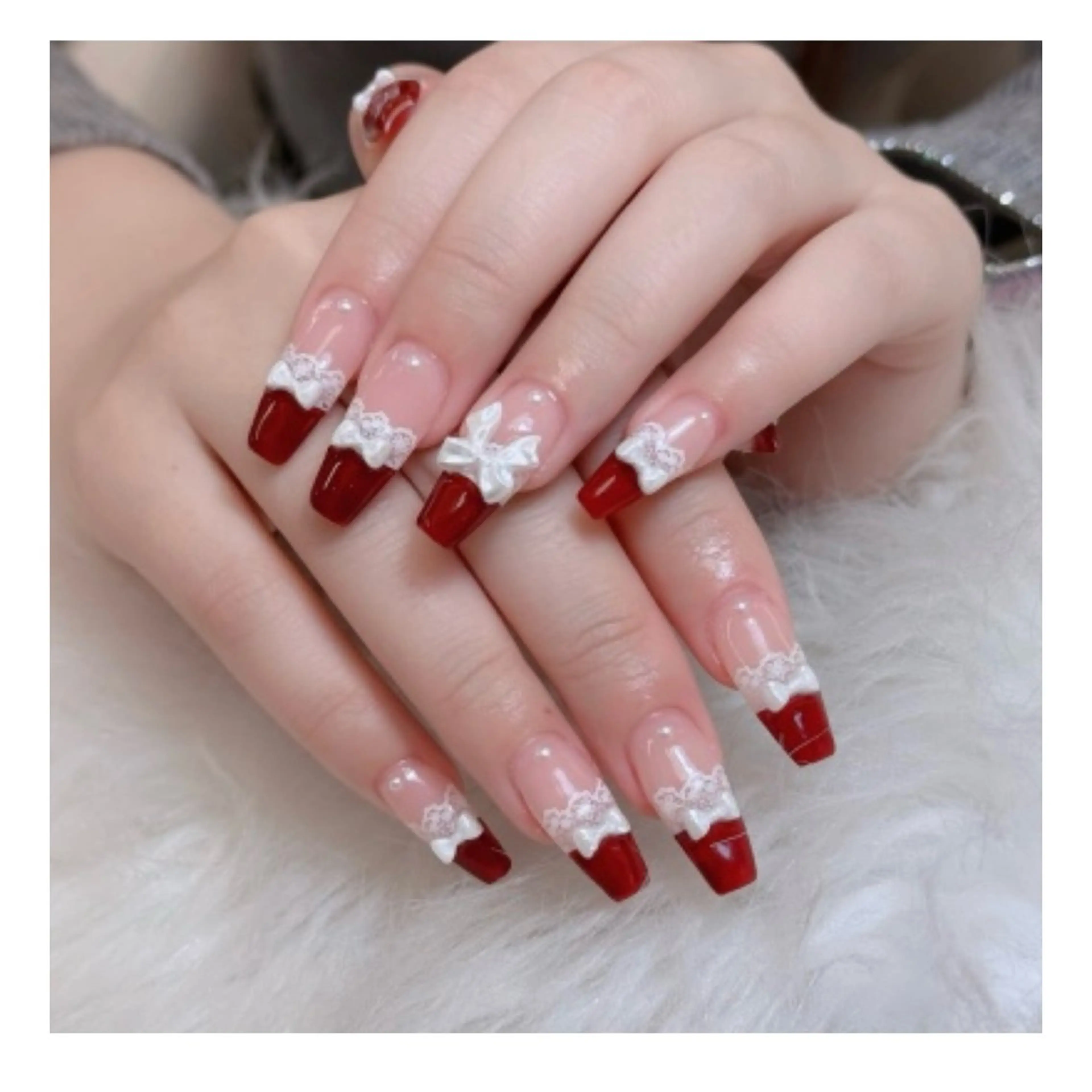 ネイル オーロラネイル チークネイル フットネイル フレンチネイル 韓国ネイル ハンドネイル Lumi Nailのネイルデザイン