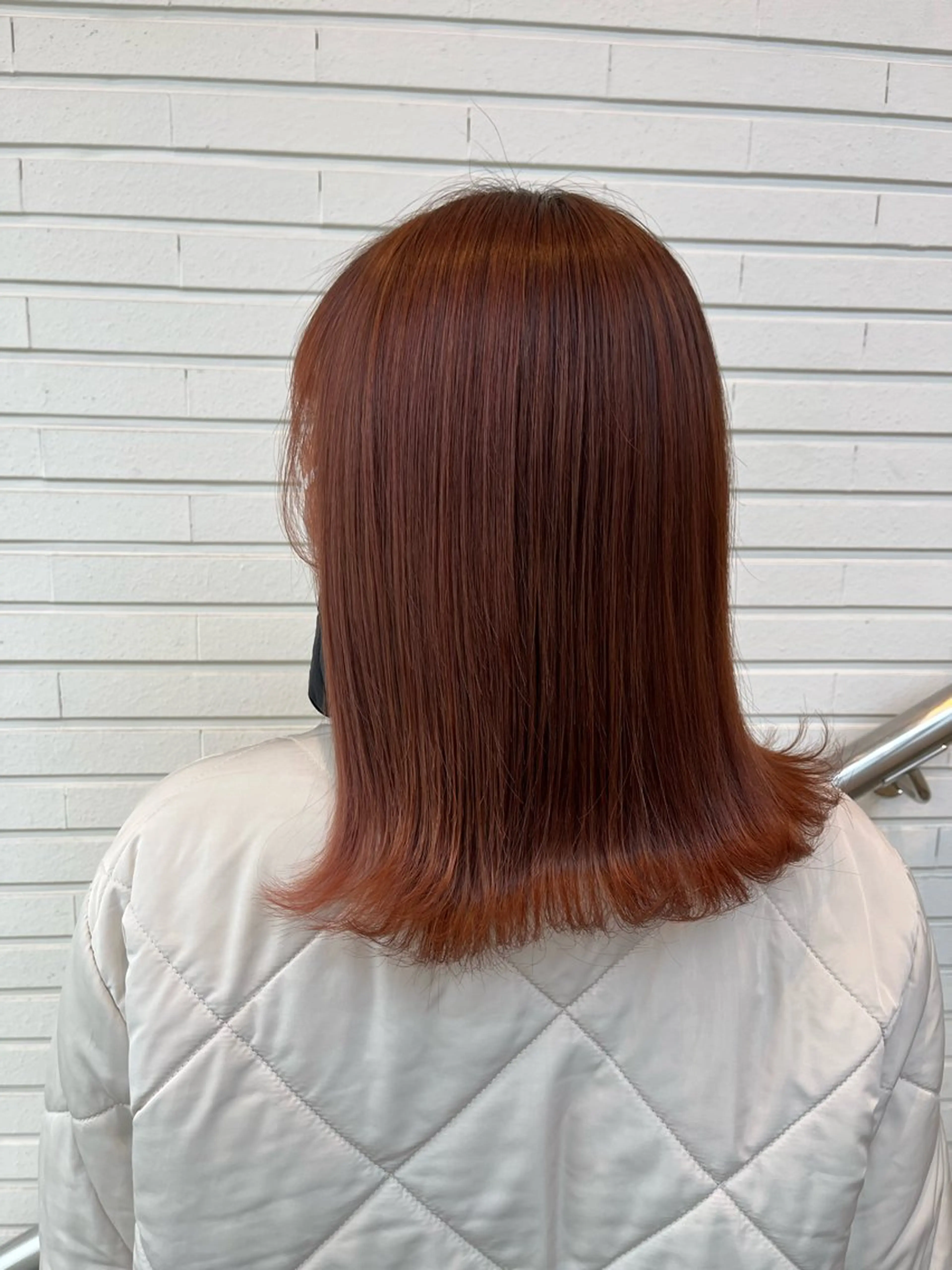 ミディアム ヘアカラー 今 ちあきのヘアスタイル