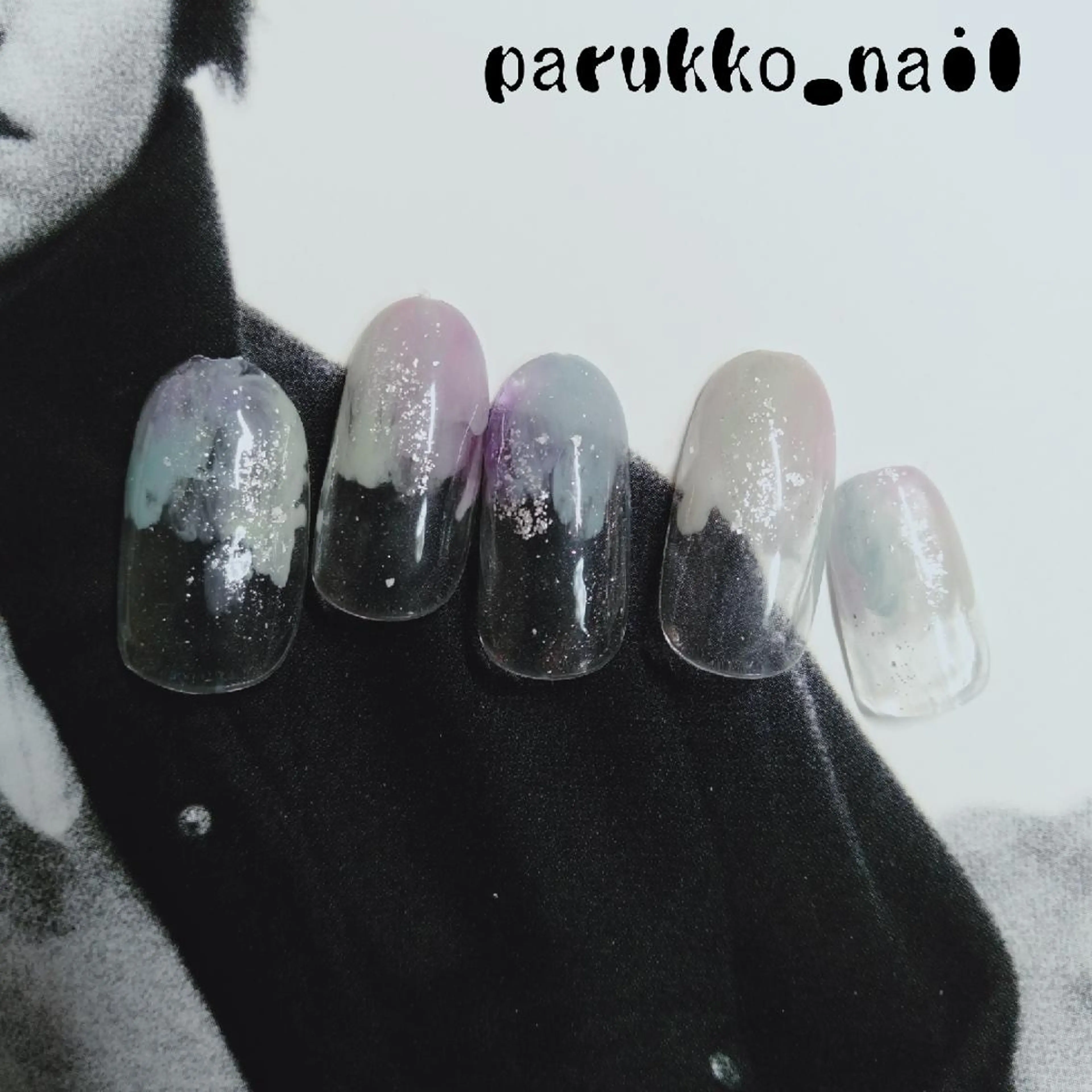 ネイル 爪工房ぱるっこ所属・川岡 香を里のネイルデザイン