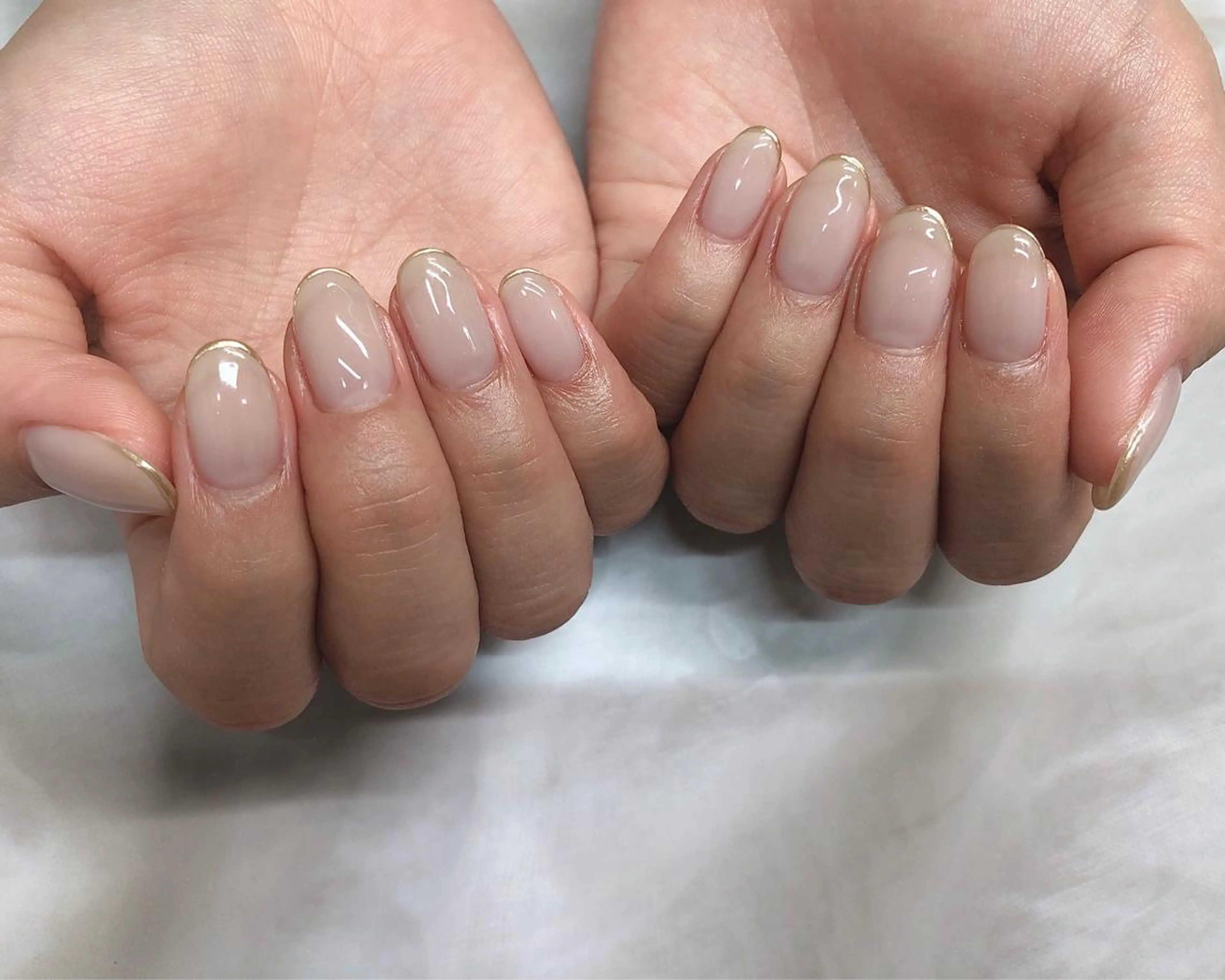 ネイル ゴールド ミラーネイル ハンドネイル nail heron所属・saki_ nail heronのその他イメージ