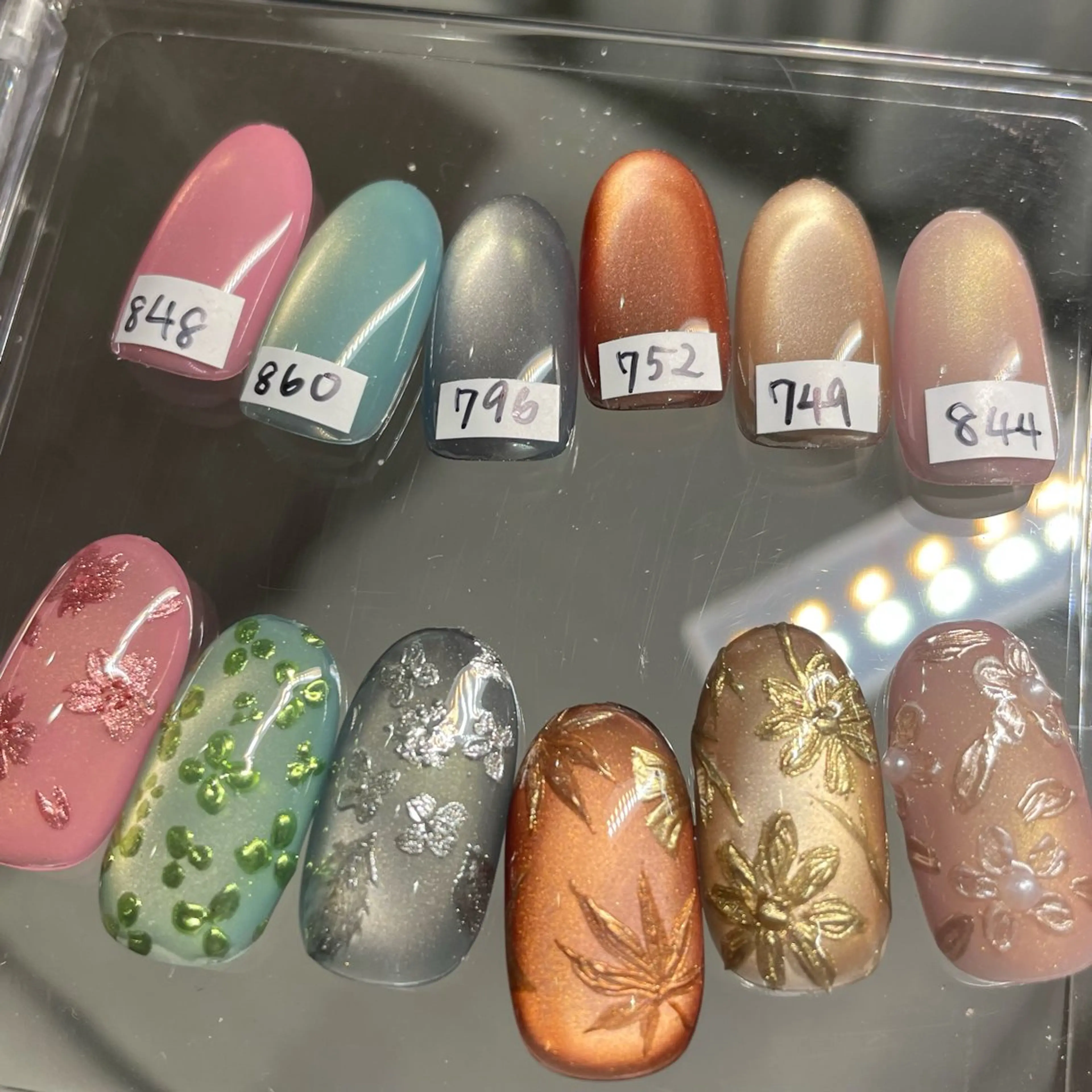 ネイル マグネットネイル ハンドネイル Ricnail☾ ayanoのネイルデザイン
