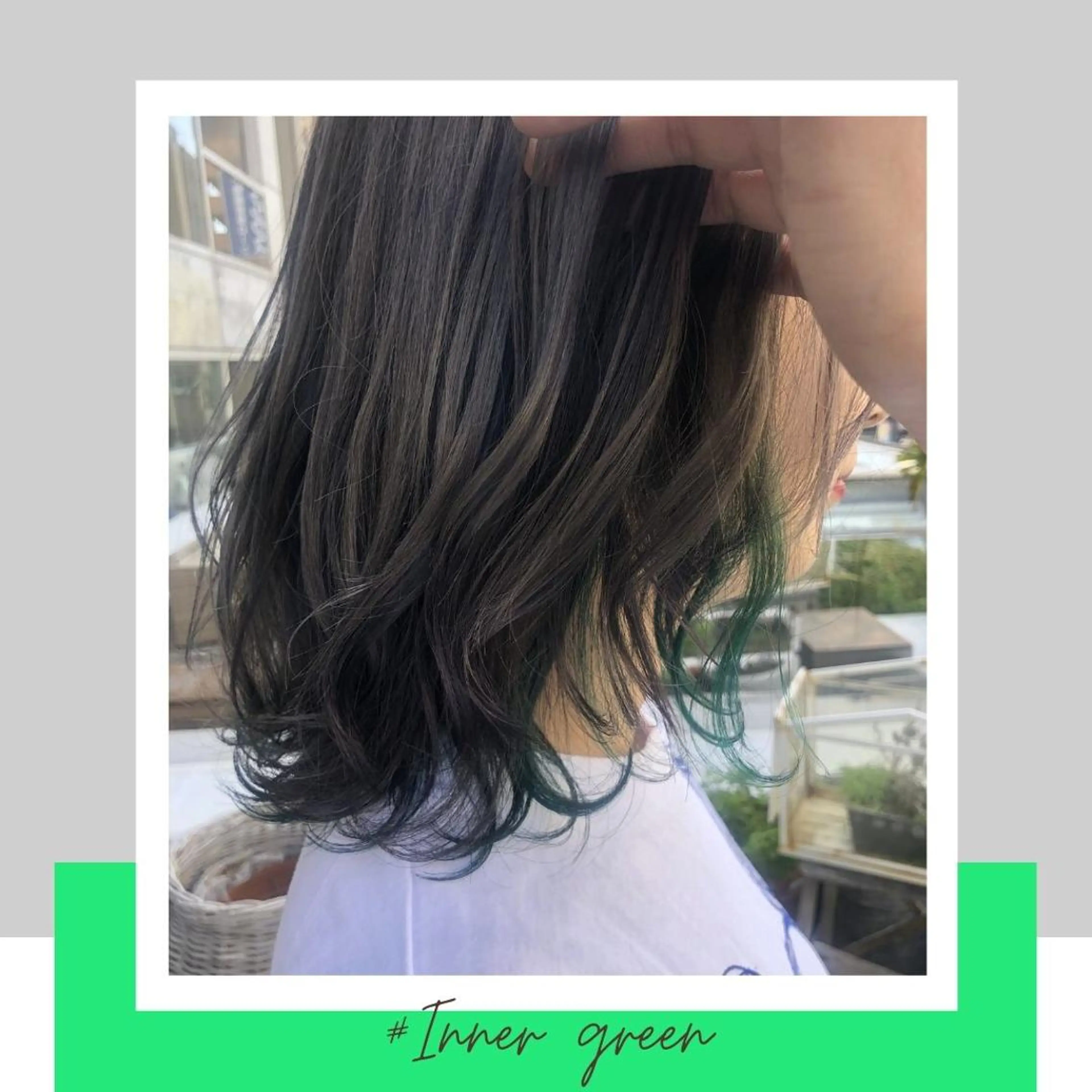 ミディアム カラー ヘアアレンジ インナーカラー カット ヘアカラー トリートメント VIVIE【ヴィヴィ】所属・髪質改善/韓国風 レイヤー/田村祐樹のヘアスタイル