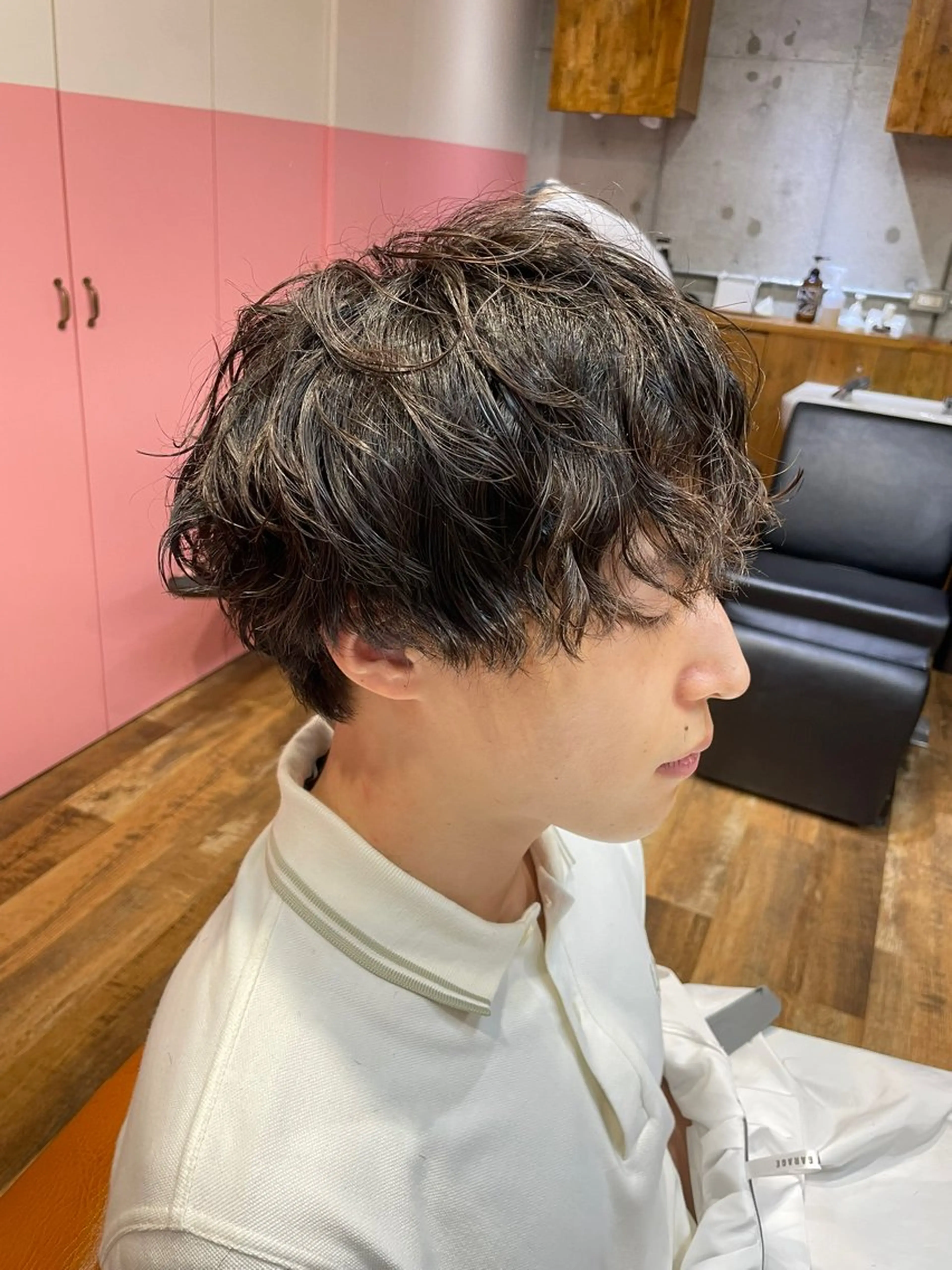 ショート パーマ メンズ カット パーマ 🔥メンズ特化パーマ 🦖増田弘明🦖のヘアスタイル