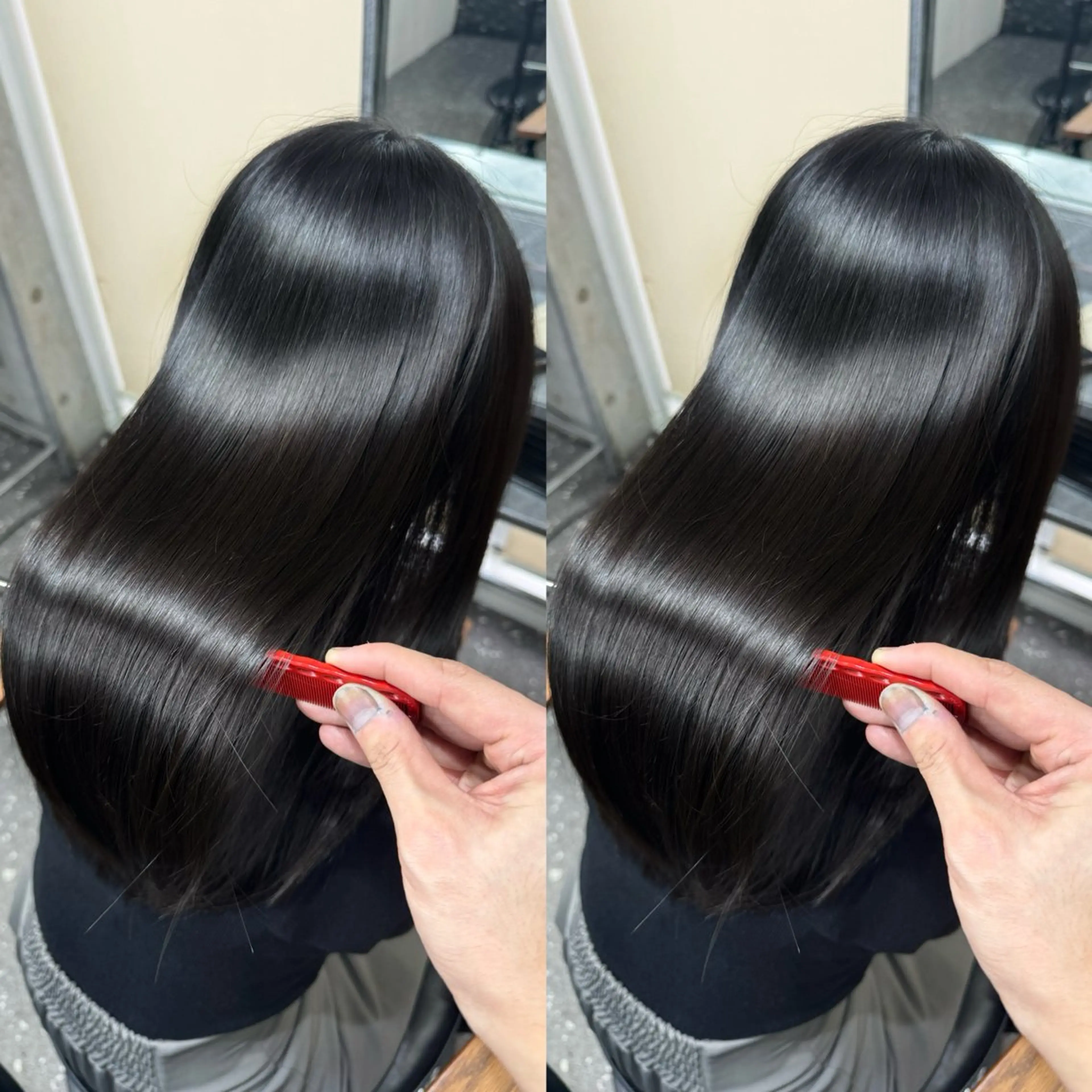 ロング カラー 髪質改善 韓国風ヘア トリートメント ヘアカラー トリートメント 髪質改善女性支持率 Ｎｏ．1💍yasuのヘアスタイル