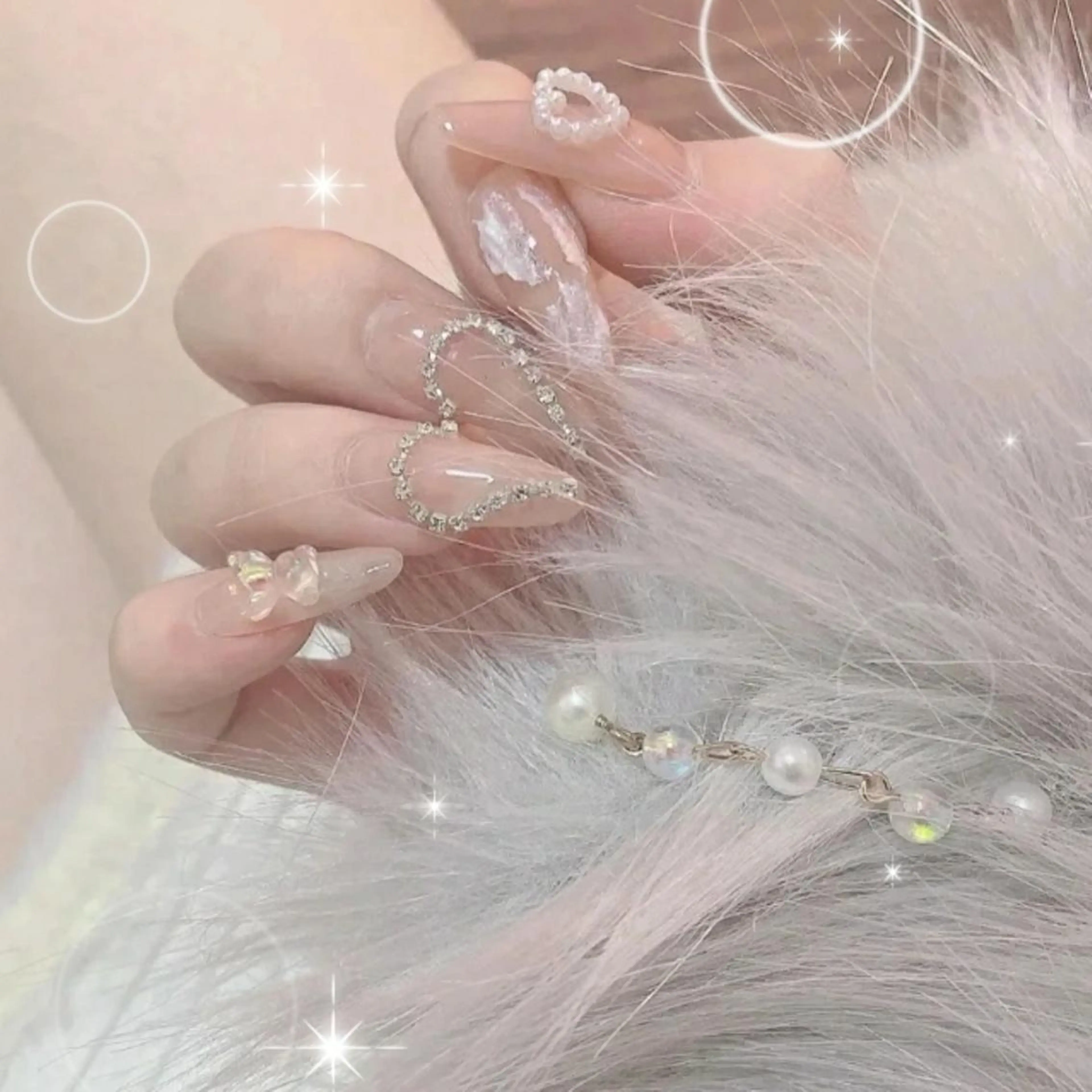 カラー ネイル へぜリヒ ·もものネイルデザイン