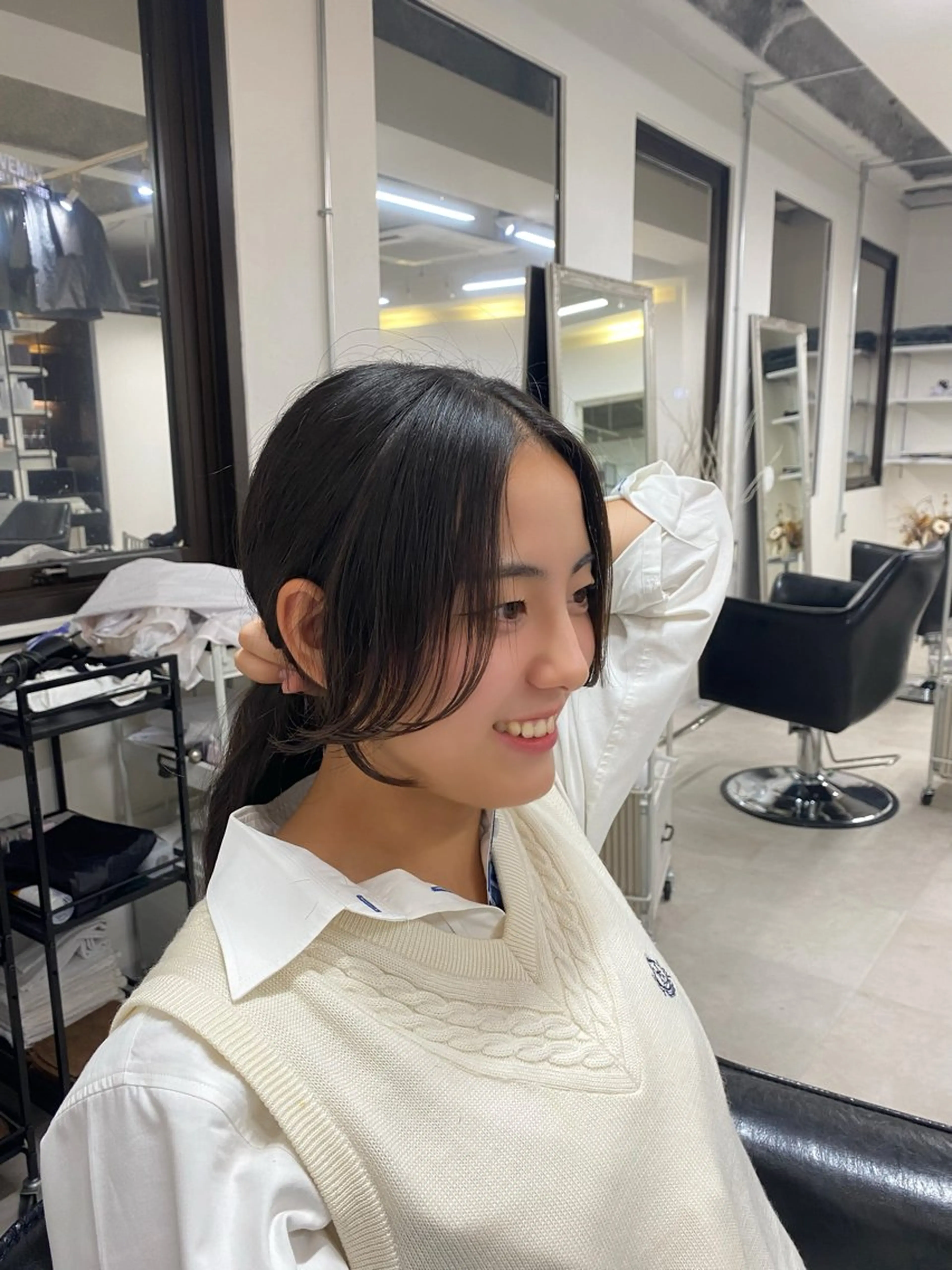 ロング 顔周りカット ChLem所属・ショート✨レイヤー✨ 池田　慧太のヘアスタイル