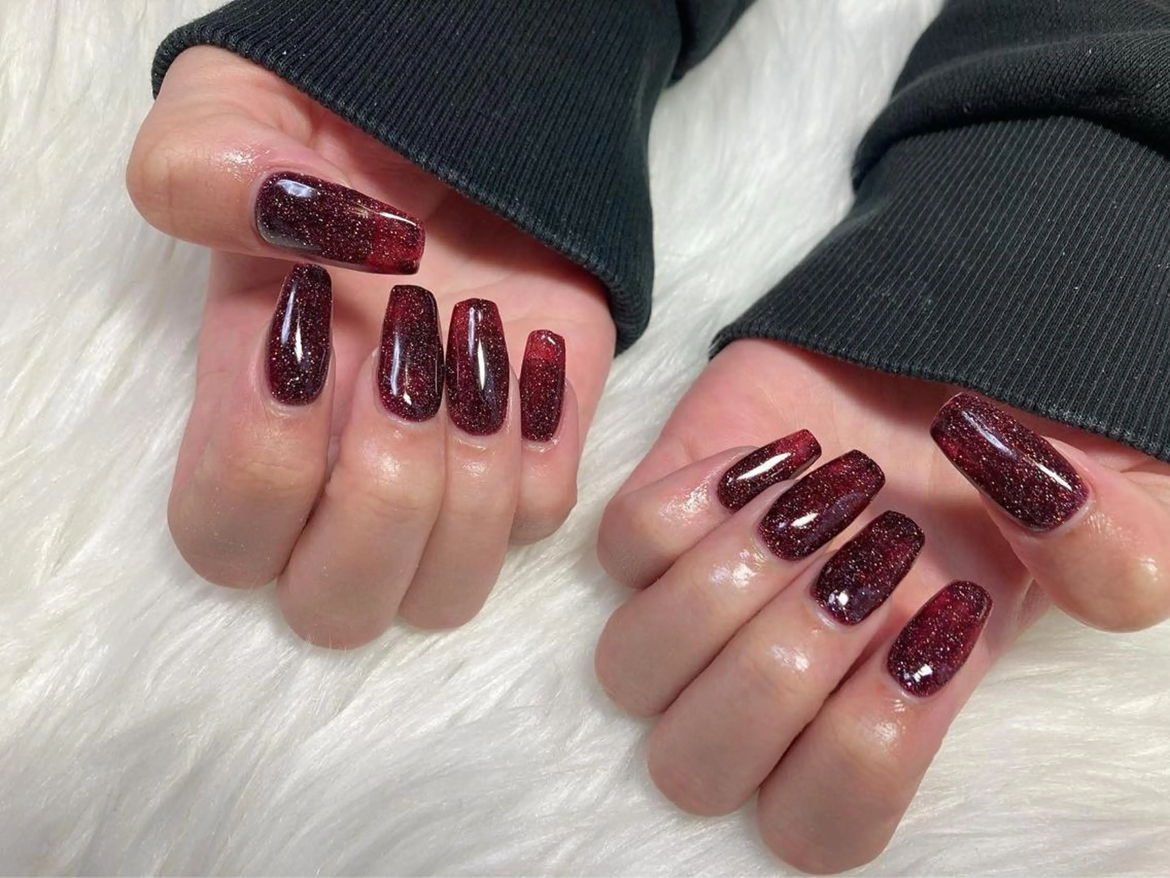 ロング ネイル フラッシュネイル nail yukkoのネイルデザイン