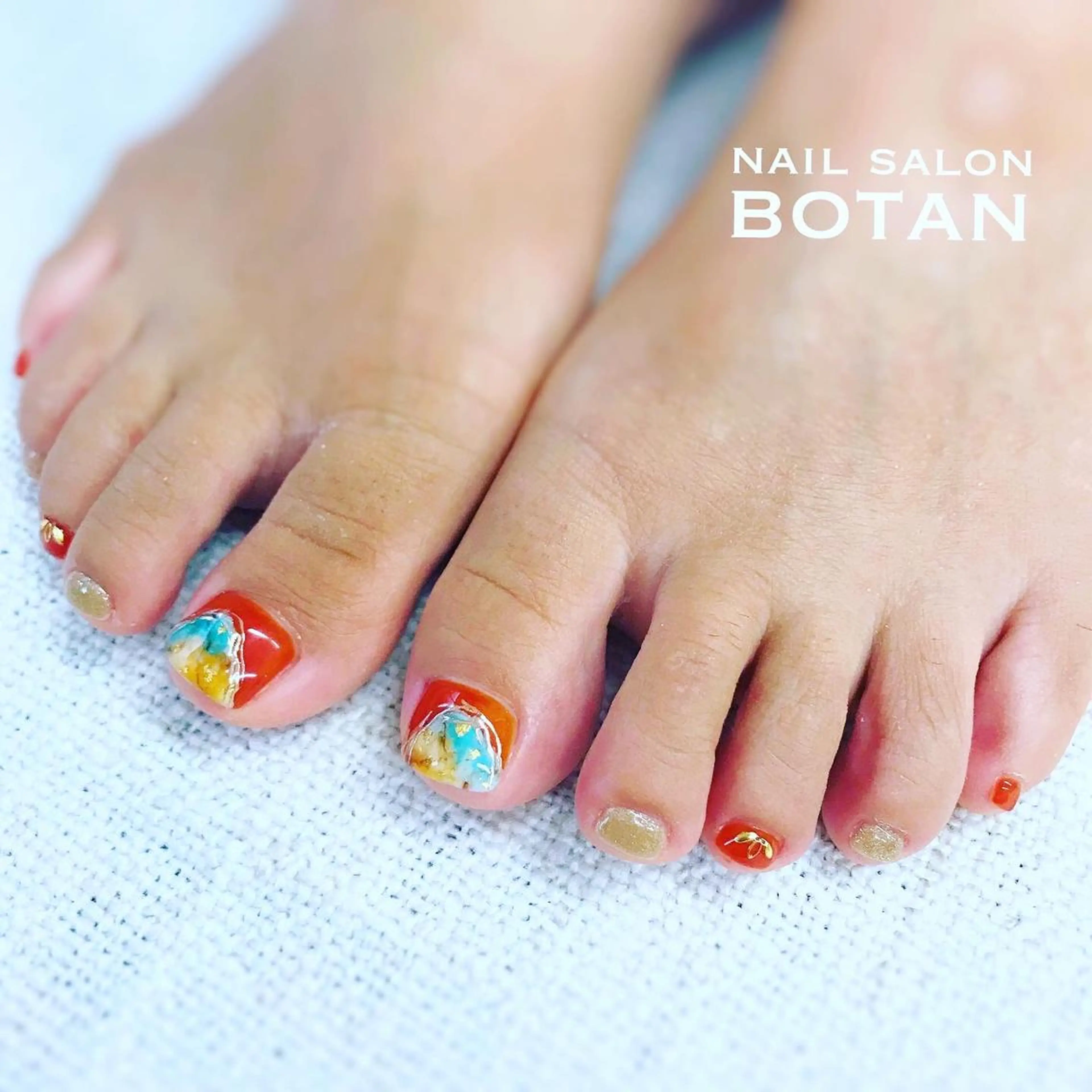 ネイル フットネイル NAIL SALON BOTANのネイルデザイン