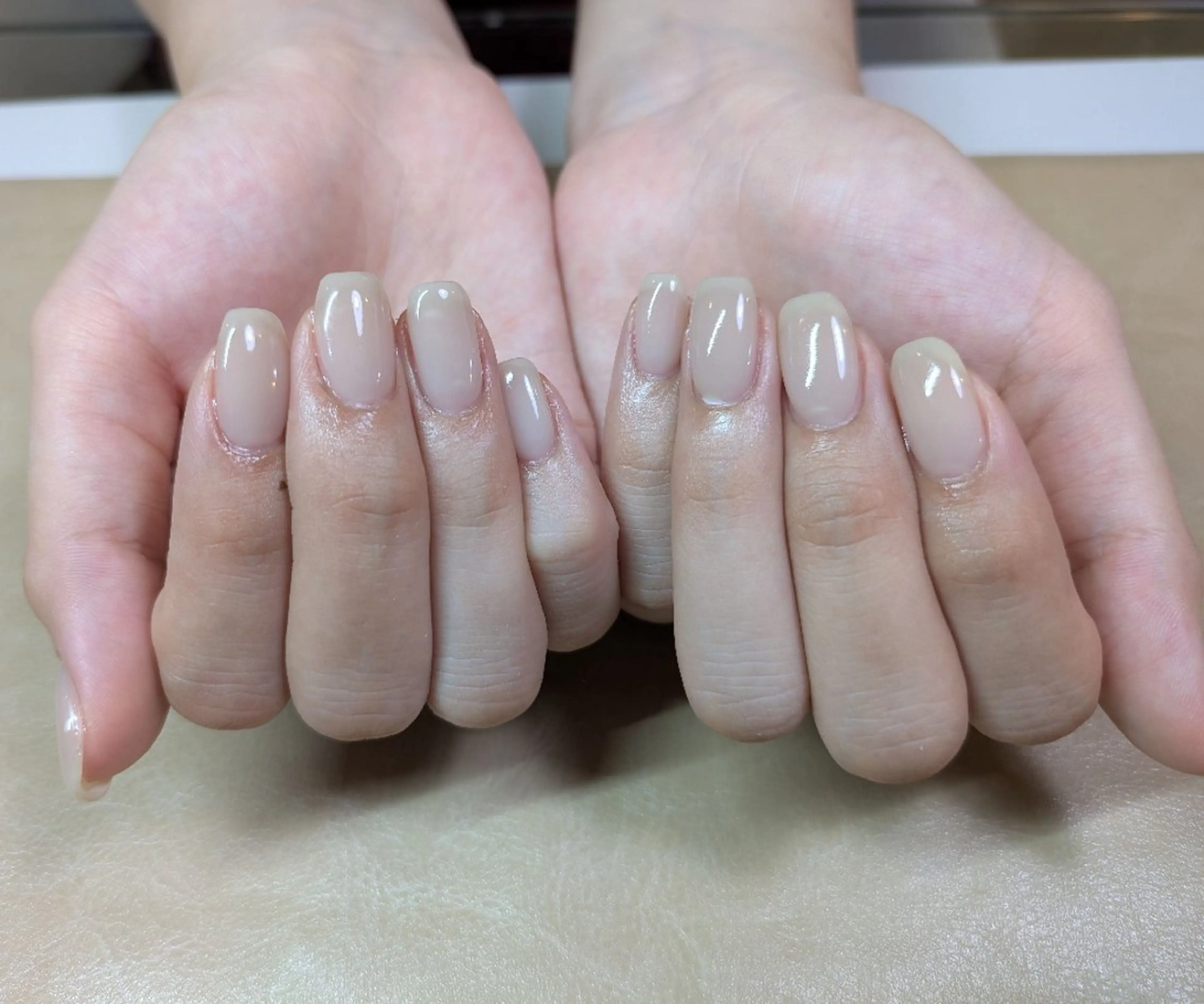 ワンカラーorラメグラデーション【ハンド】【オフあり】の写真