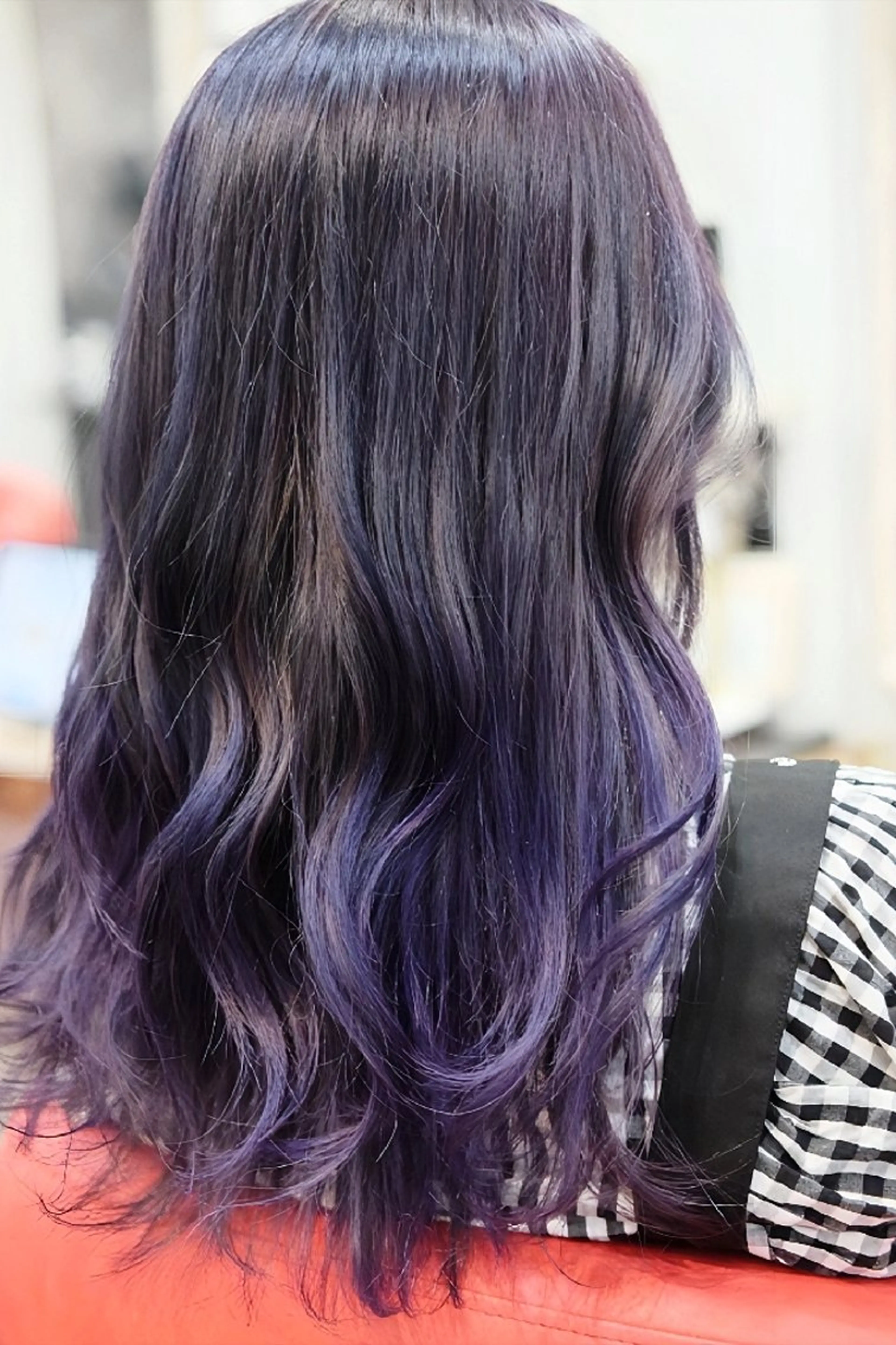 セミロング カラー ダブルカラー グラデーションカラー カット ヘアカラー KUGE AKIFUMIのヘアスタイル