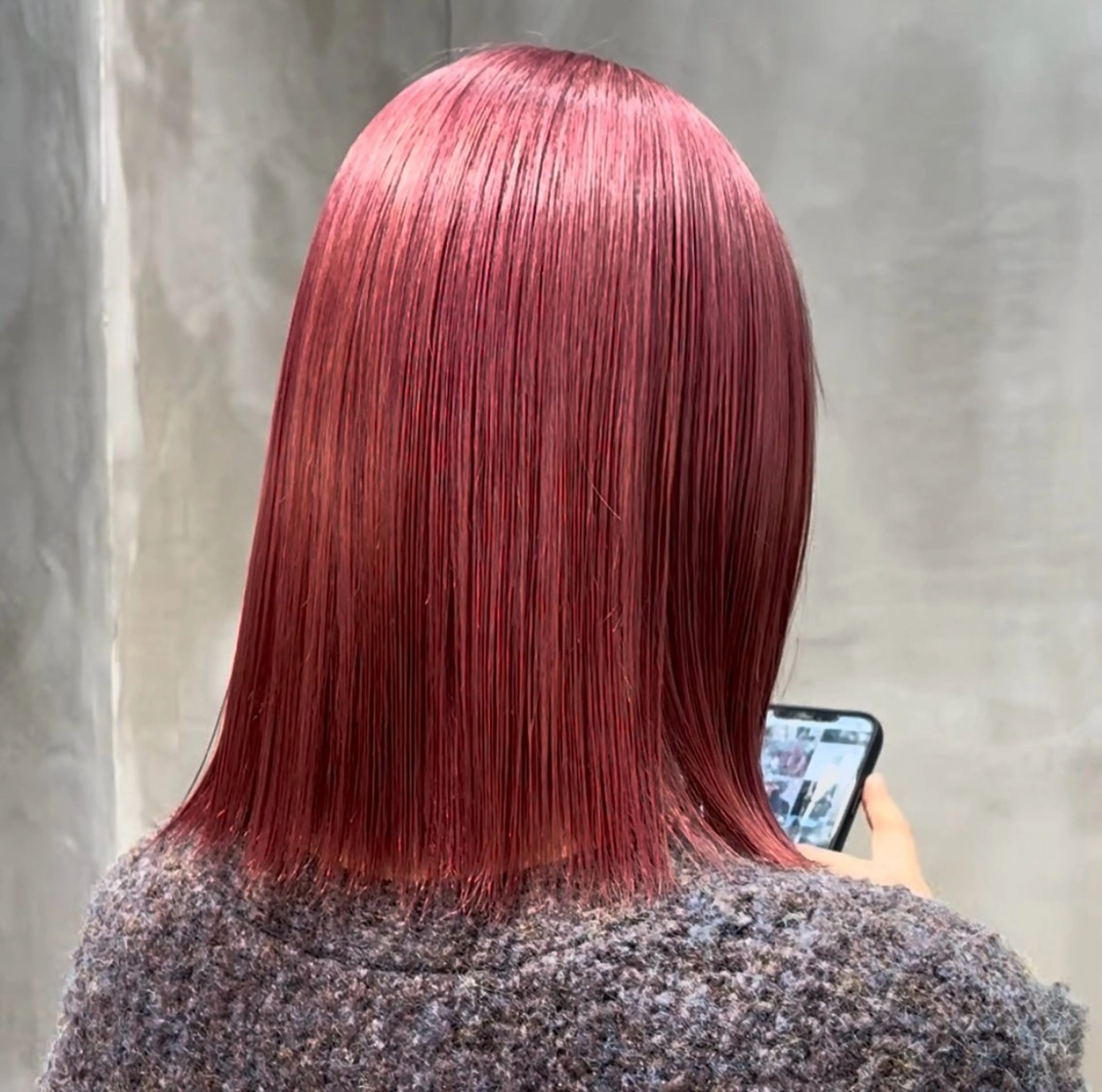 ミディアム カラー ヘアカラー The Path ARENのヘアスタイル