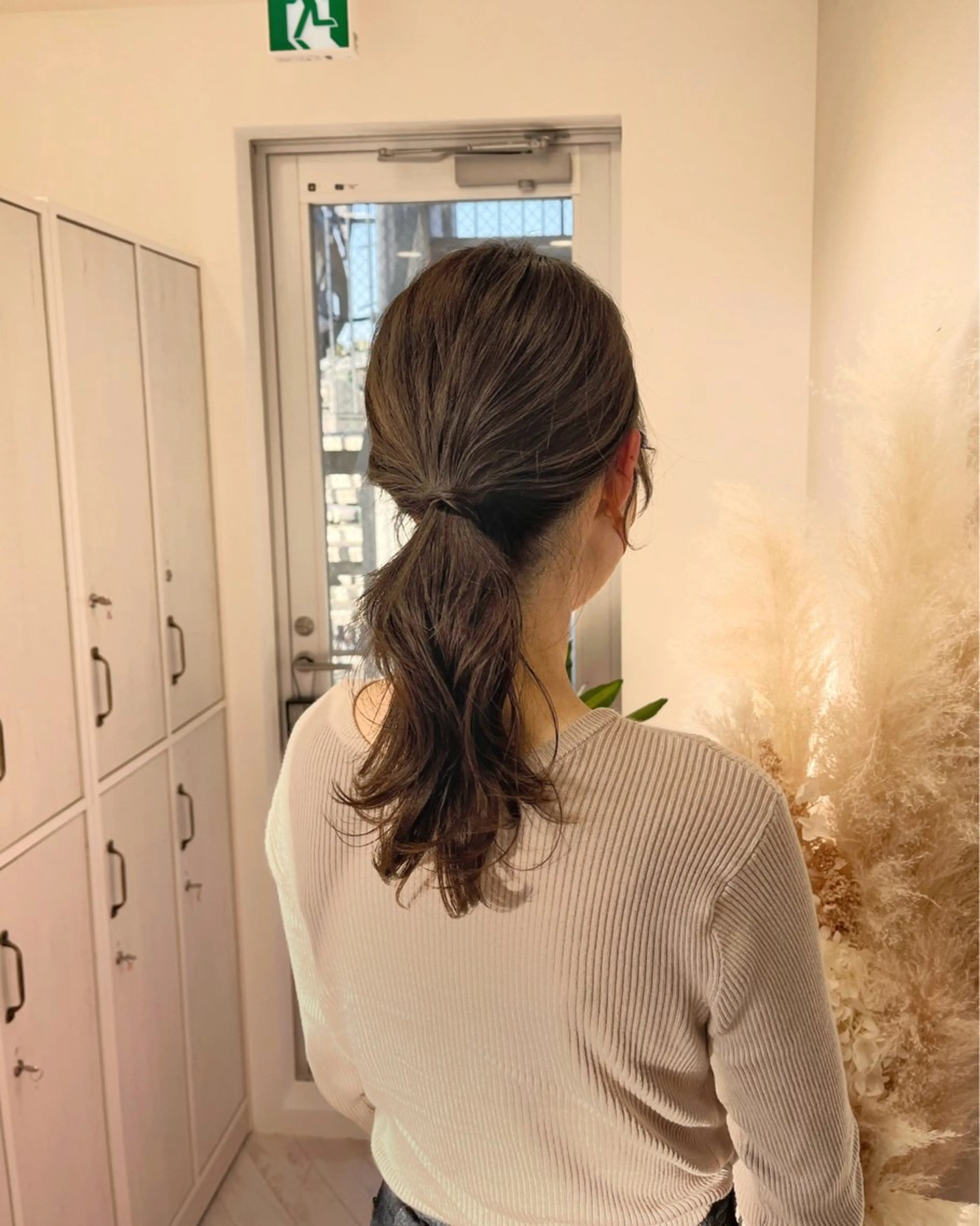 ミディアム カット ヘアカラー ボブ/レイヤー/ 茉莉花のヘアスタイル