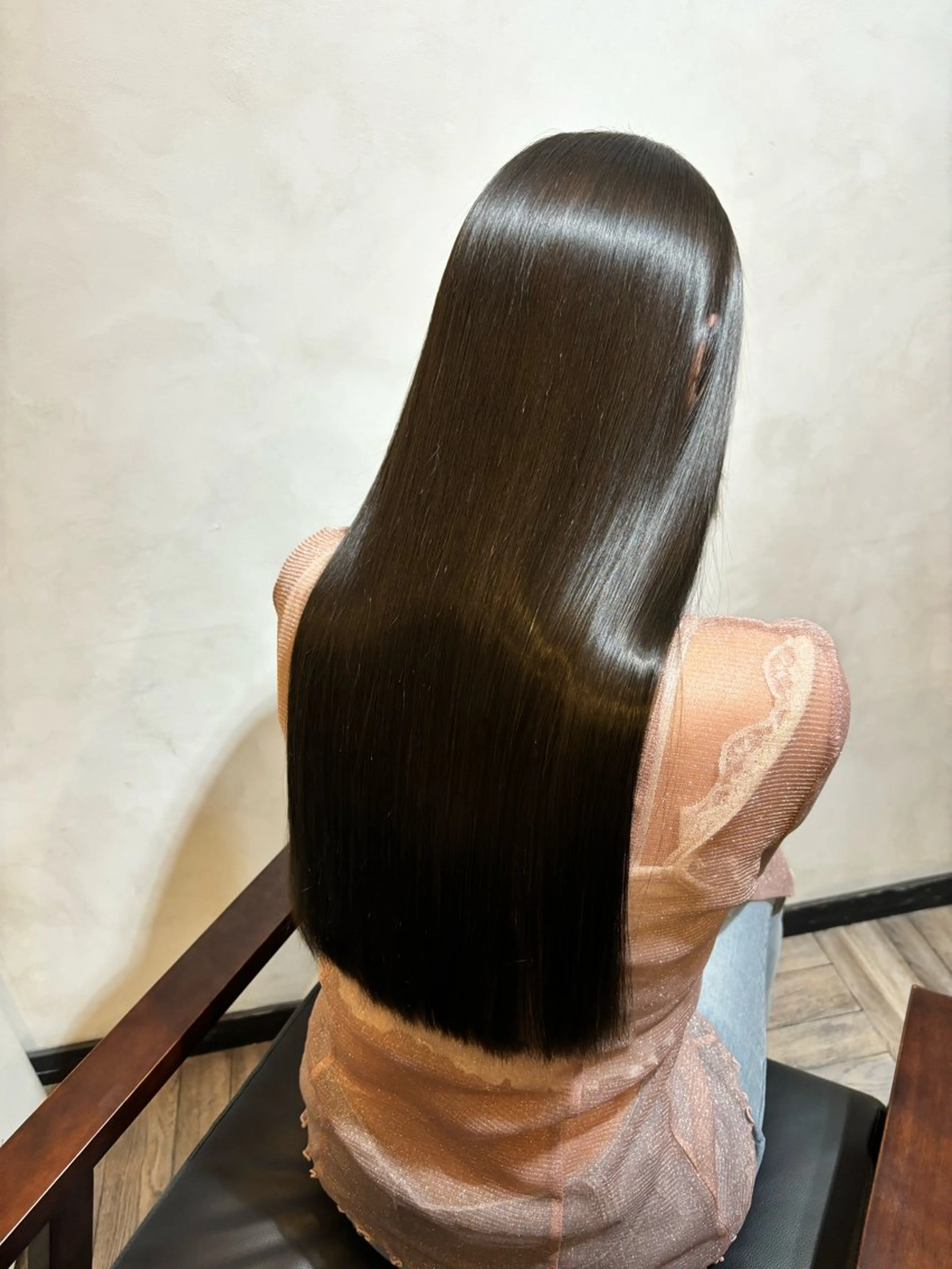 ロング 髪質改善 ロング 酸性ストレート 縮毛矯正 トリートメント ヘッドスパ ヘアセット 美髪矯正 🌈髪質改善 山下のヘアスタイル