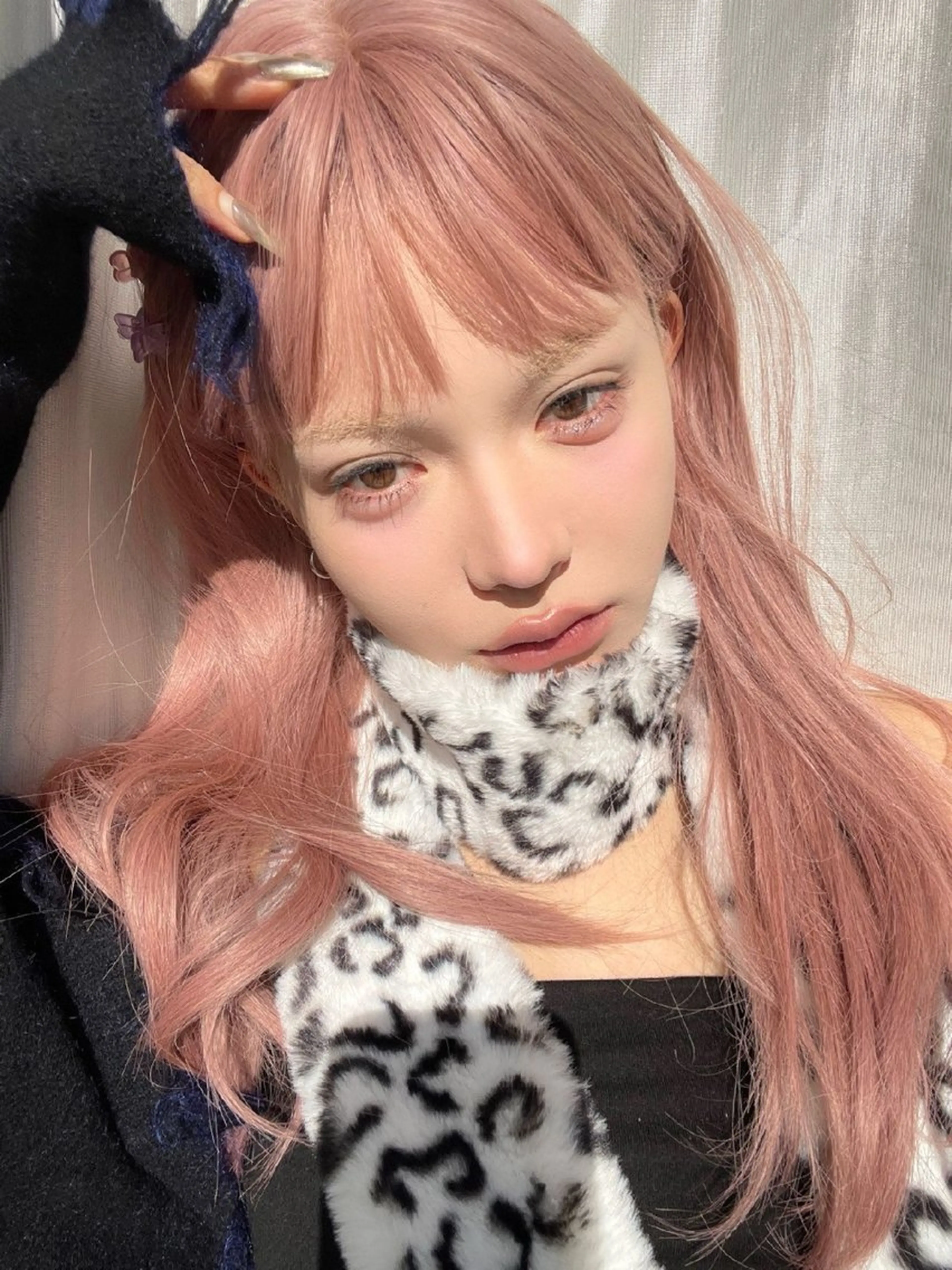 カラー モテガーリー🎀ピン クヘア/SHIONEのヘアスタイル