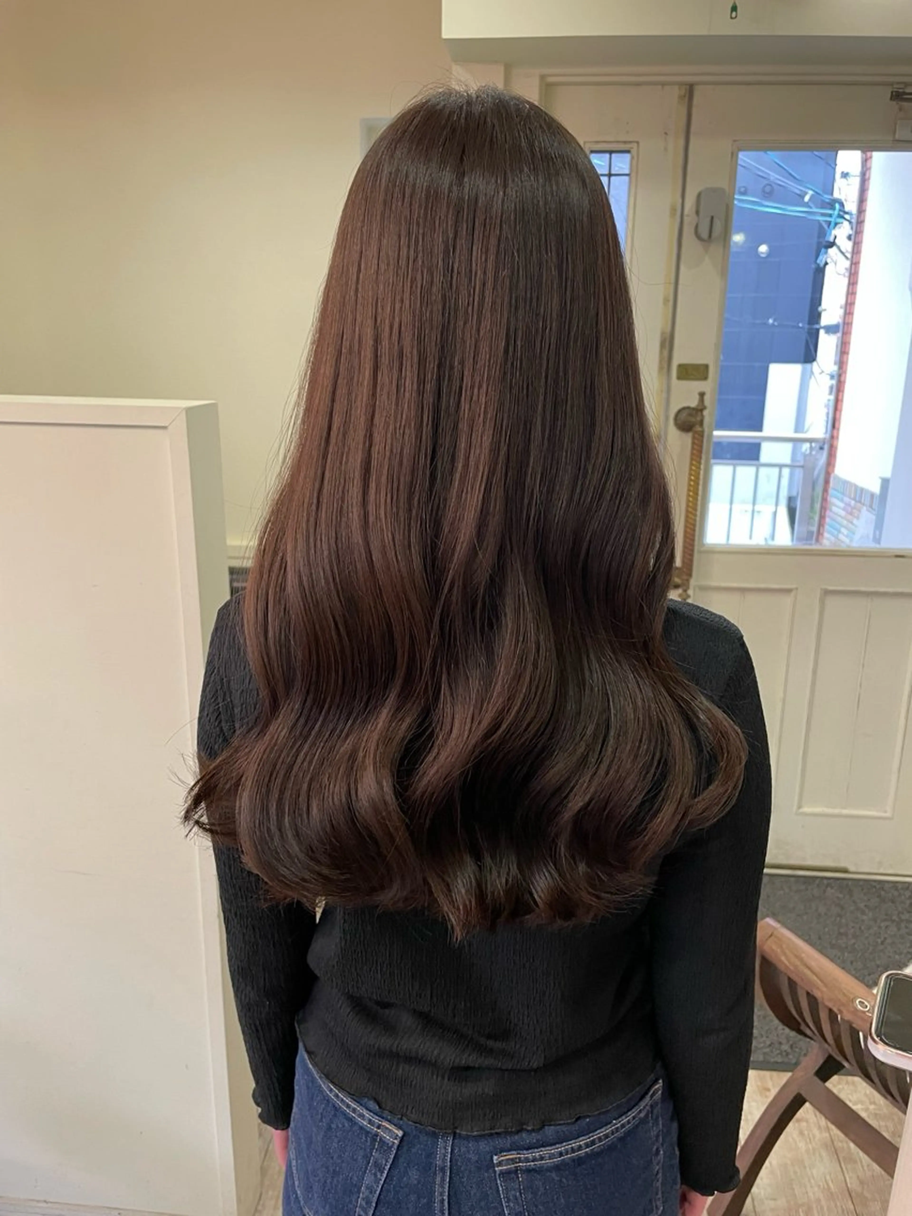 ロング アッシュ 【艶髪カラー】 omiのヘアスタイル