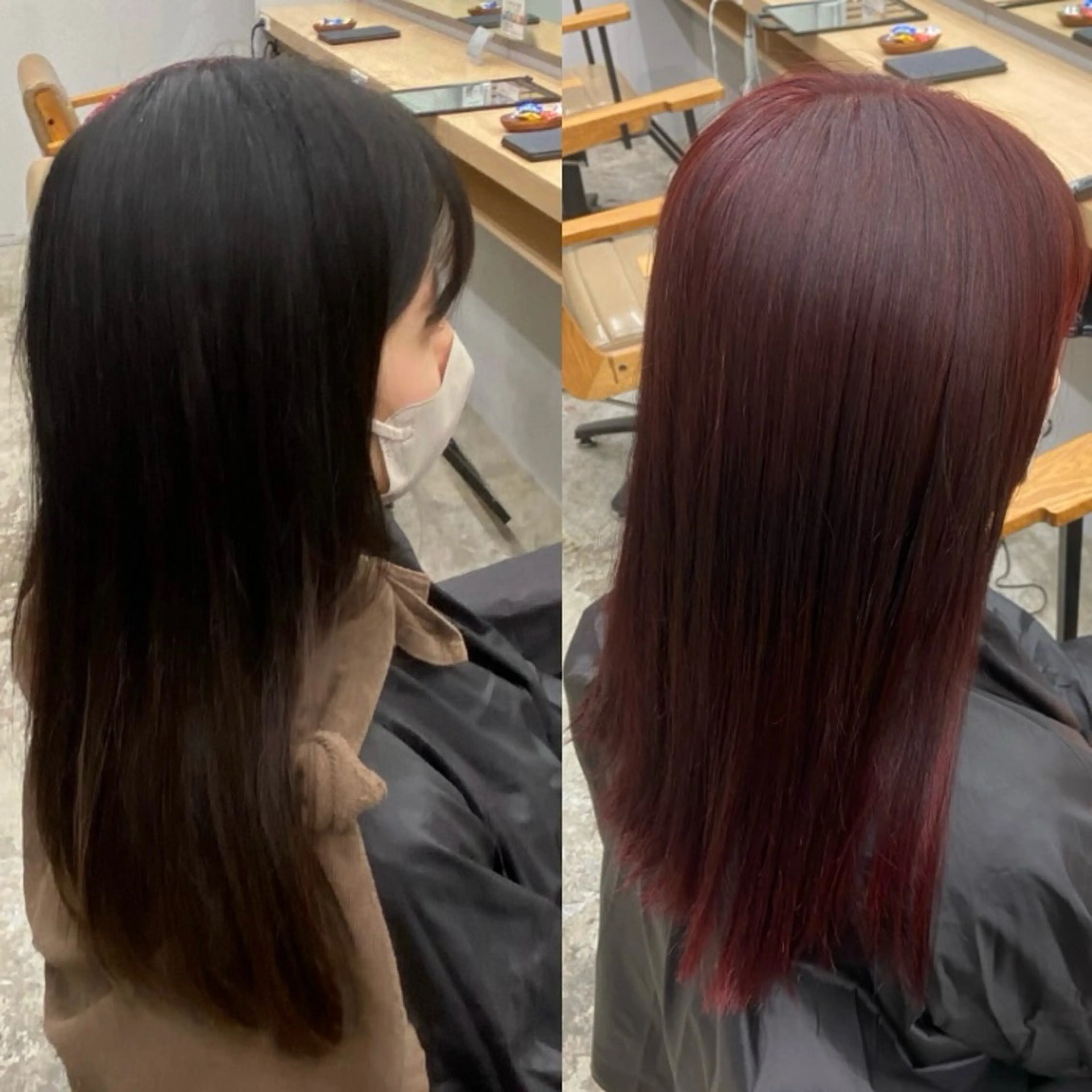 セミロング EGO 池袋 RIO🖤⋆͛*͛のヘアスタイル