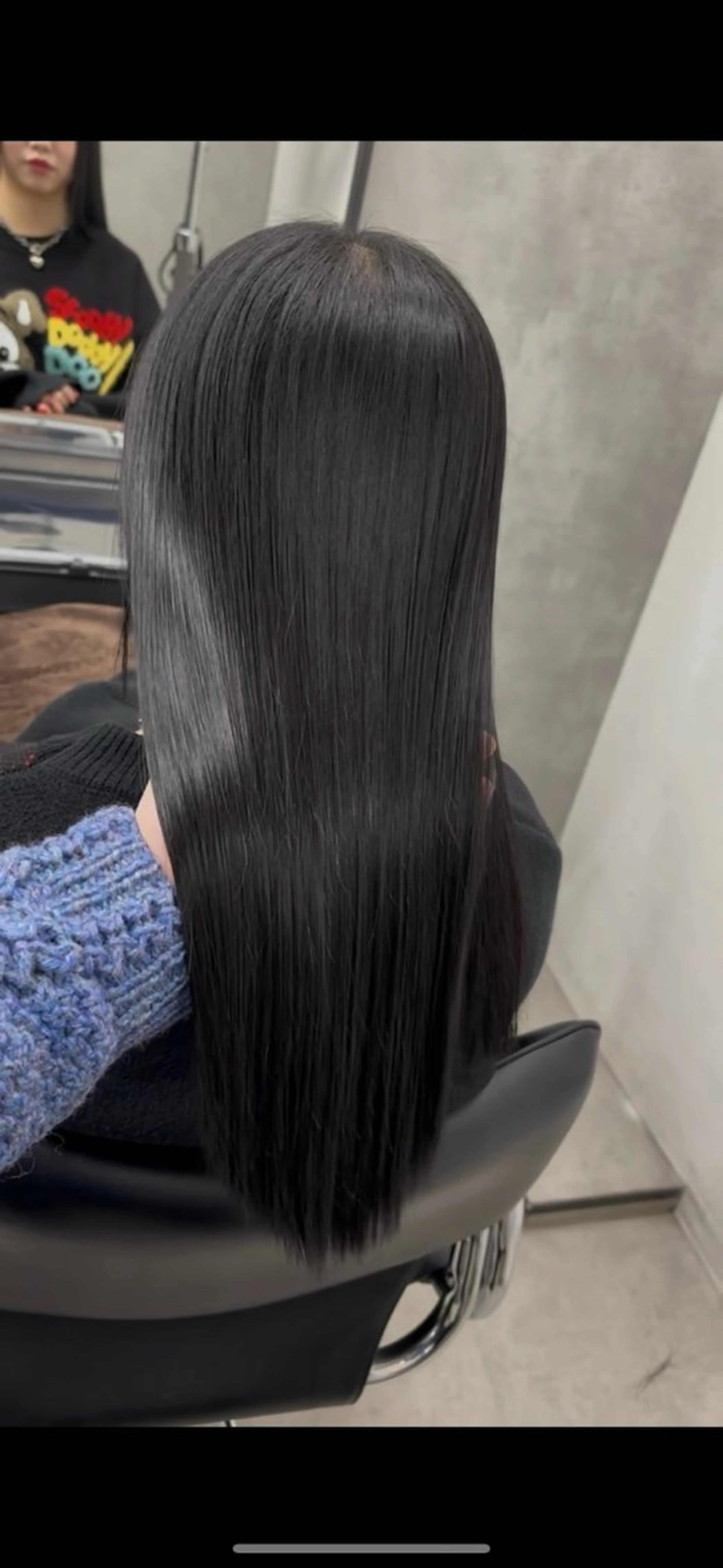 ロング ヘアカラー 縮毛矯正 トリートメント ブリーチ縮毛矯正 ハイライト/石田悠斗のヘアスタイル