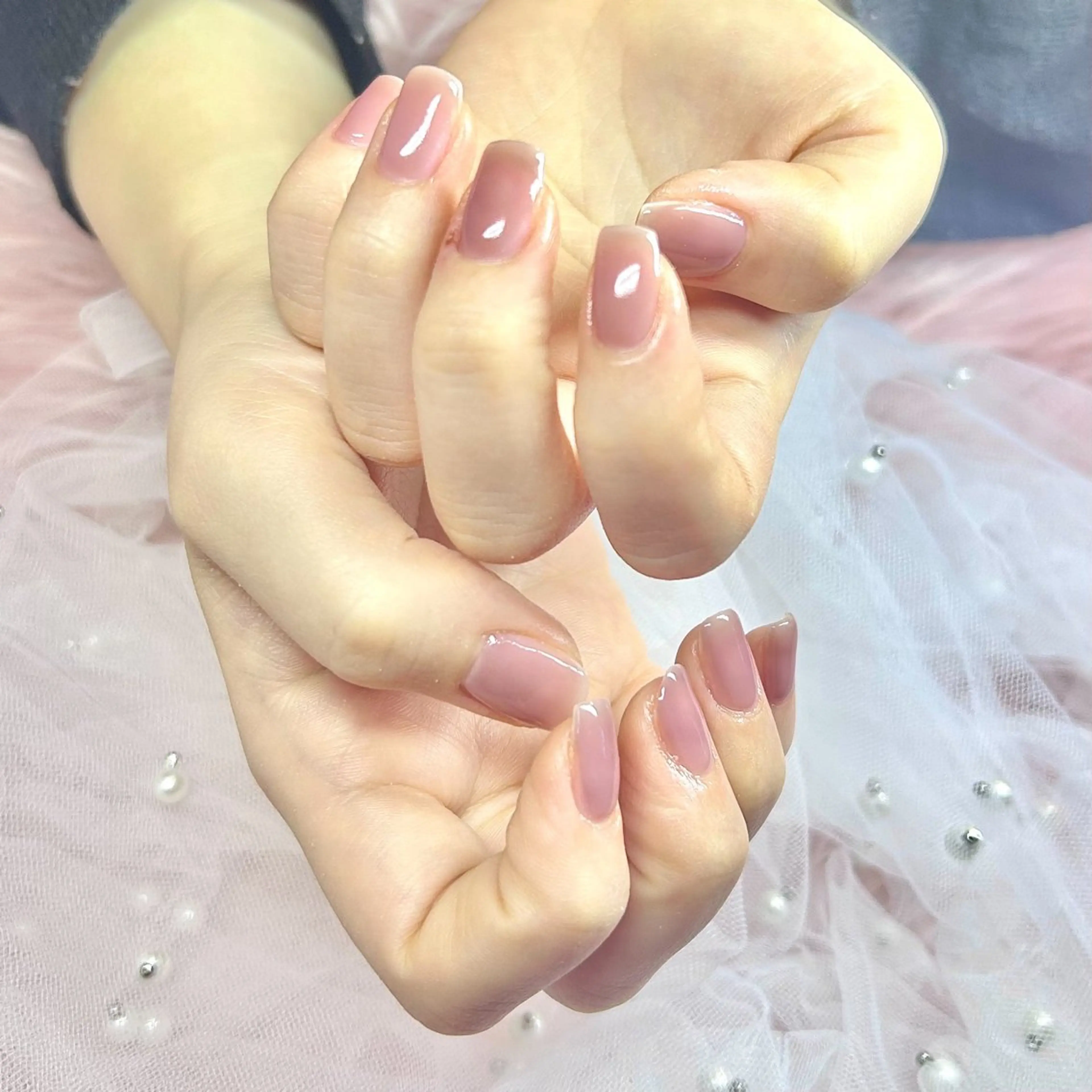 ネイル ワンカラーネイル ハンドネイル Alissa  Nail所属・長さだし/新栄町駅 Alissaのネイルデザイン