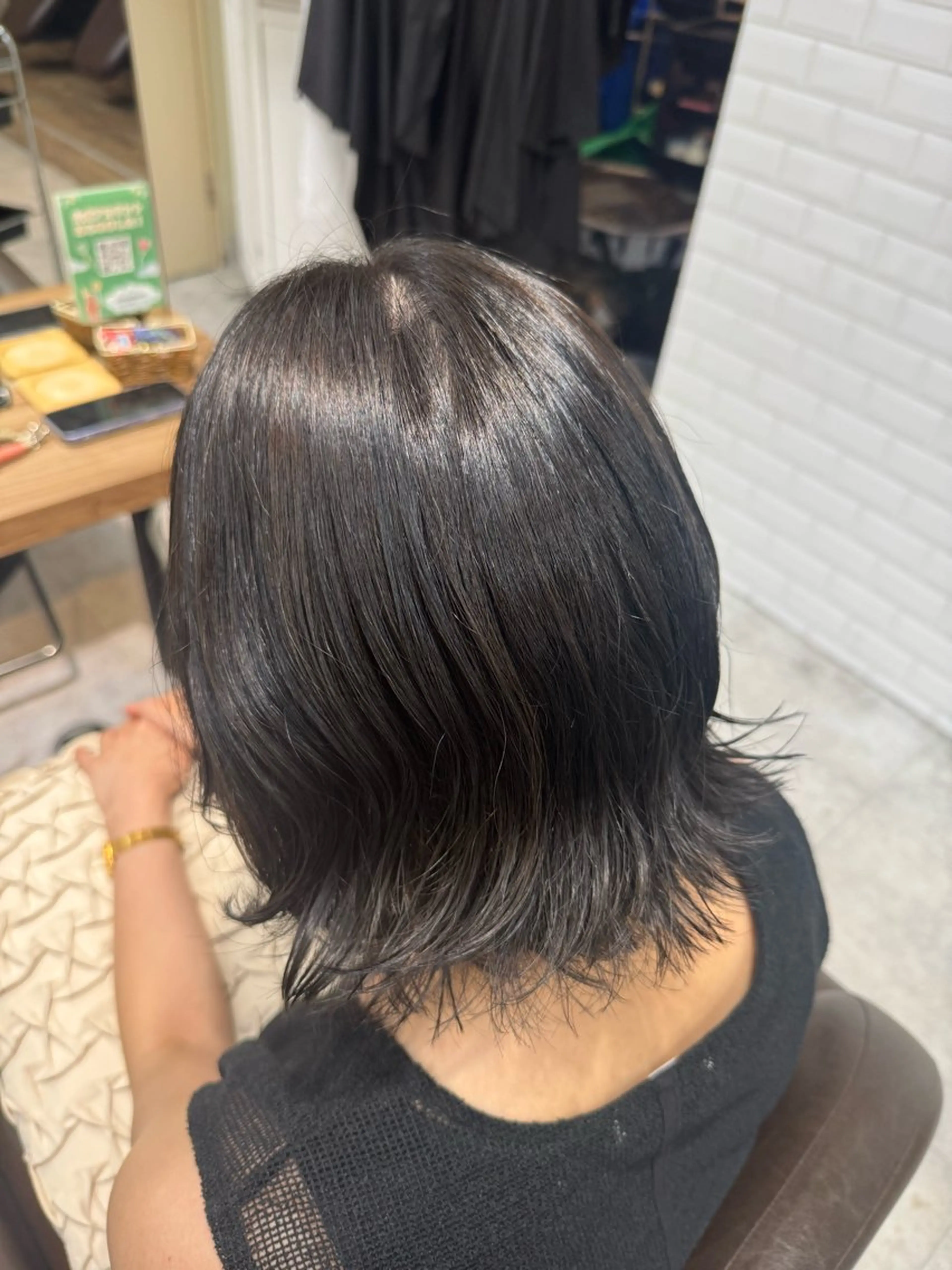 カラー 🫧顔まわりカット 🫧山中沙希のヘアスタイル