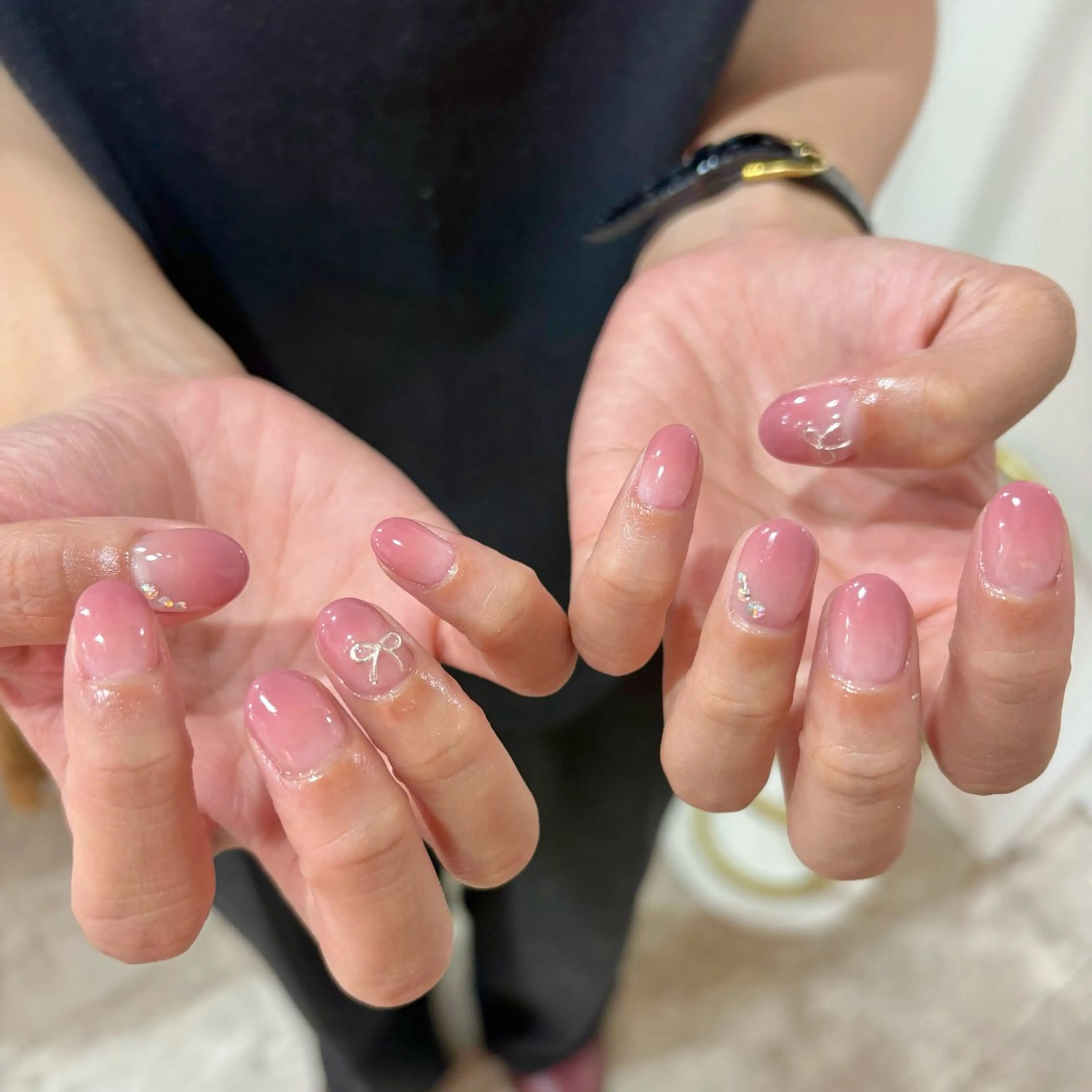 🎀練習モデル限定クーポン🤍オフィスシンプル定額ネイル⚠️オフあり※画像はイメージ画像となります※の写真