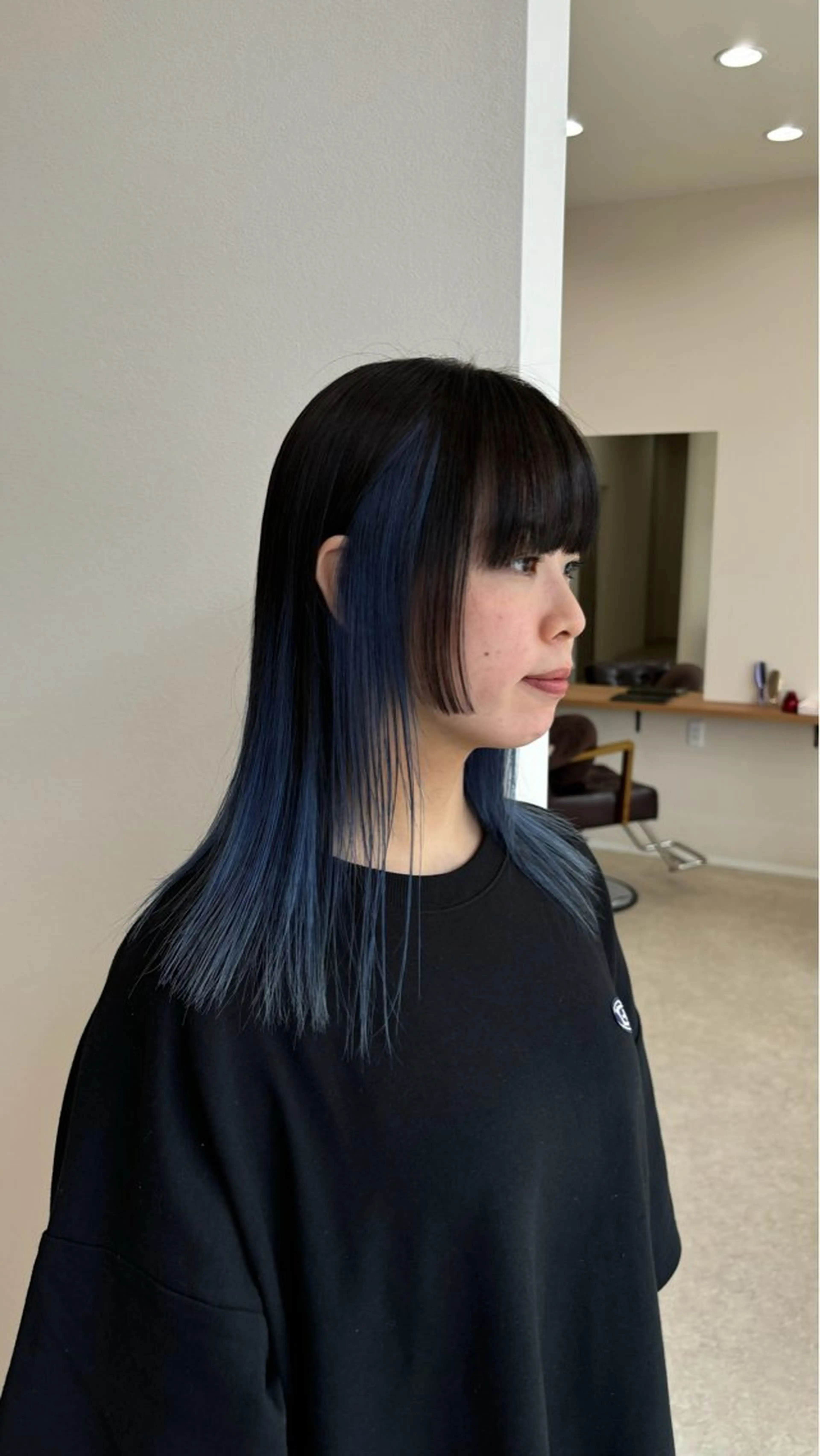 カラー 能勢 莉里花のヘアスタイル