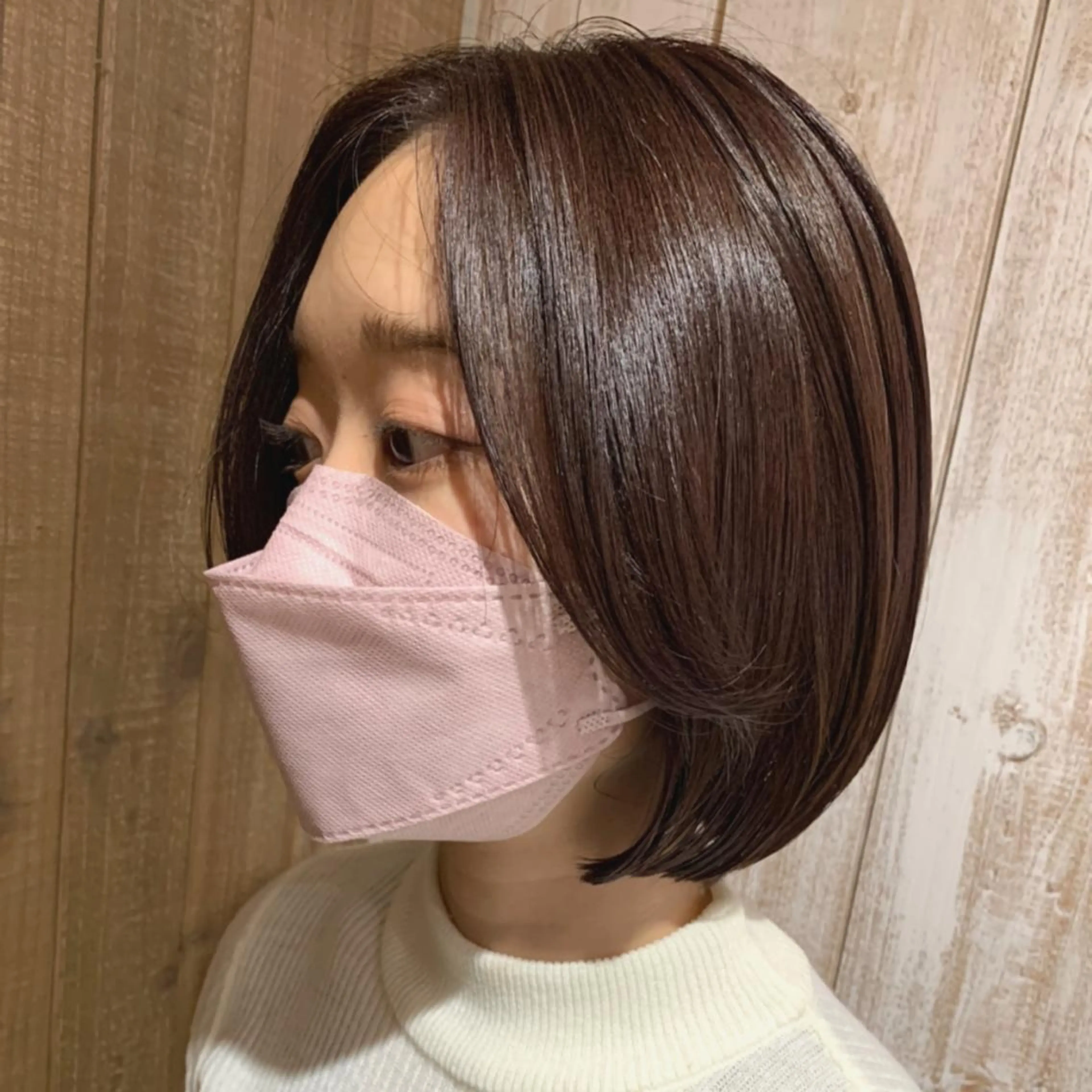 ショート カラー ボブ SOYON 🤍CHIZU🤍.のヘアスタイル