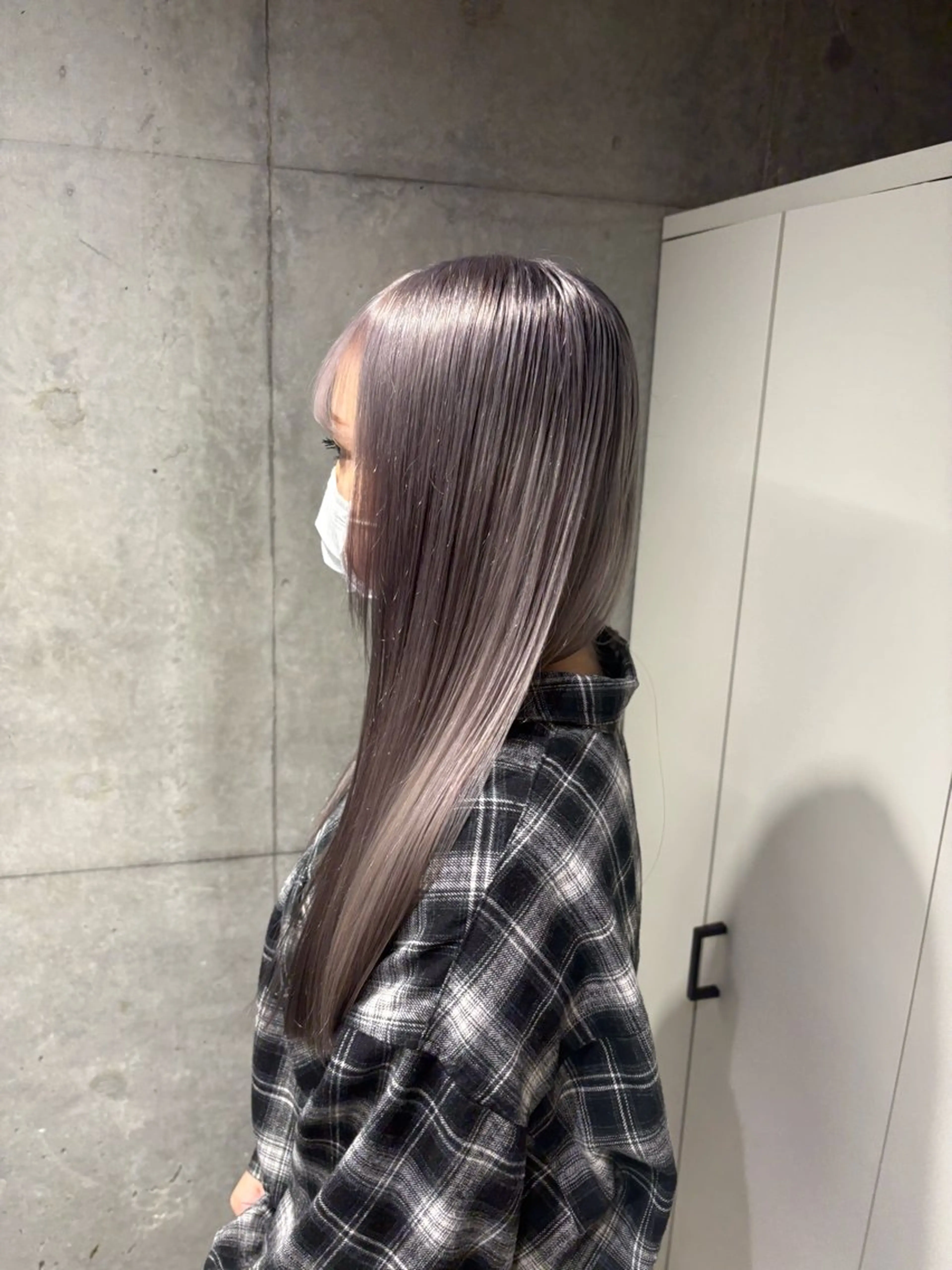 ロング カラー シルバー ヘアカラー 茅ヶ崎/ハイトーン/ Ramuのヘアスタイル