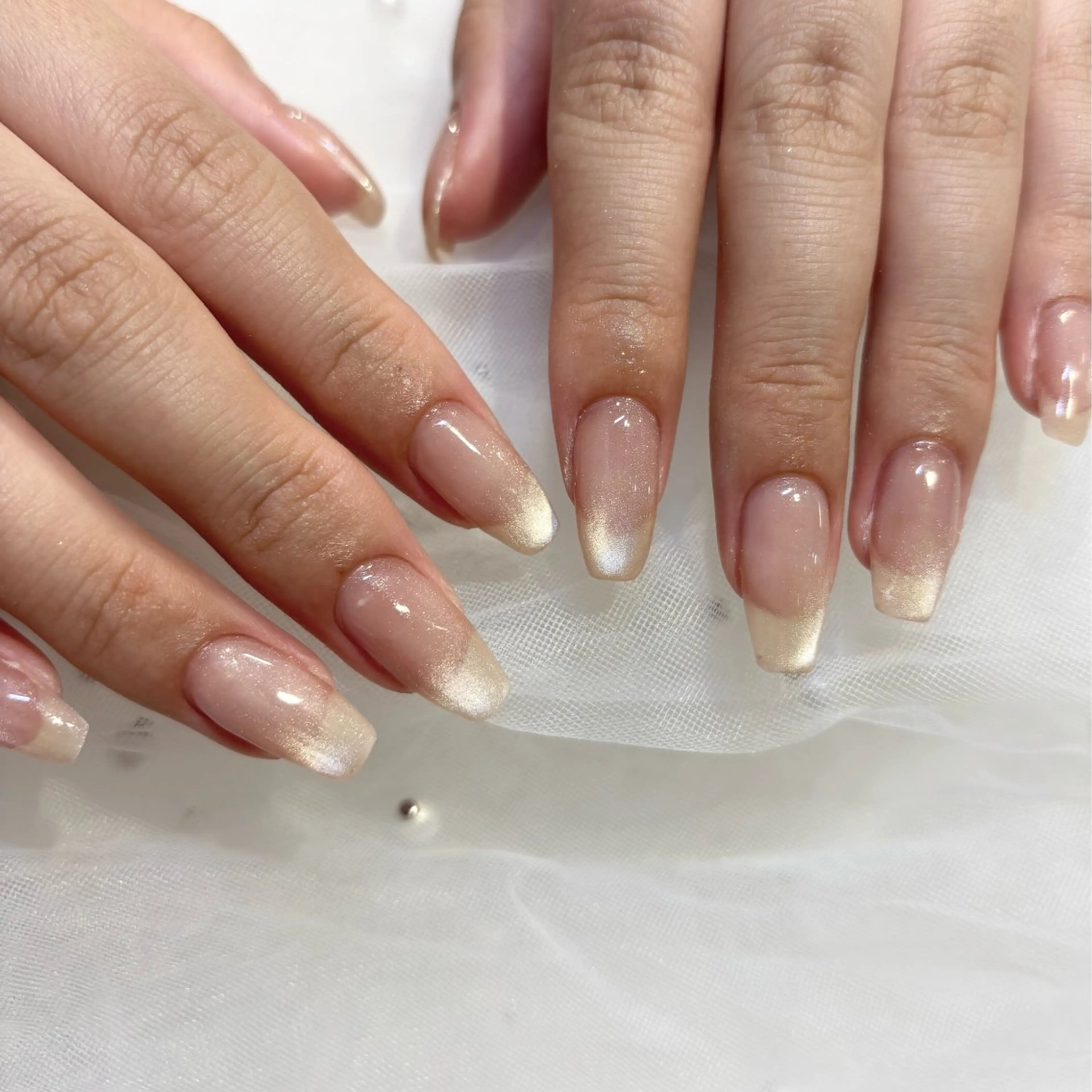 ネイル マグネットネイル ワンカラーネイル ハンドネイル AKANE 🧴のネイルデザイン