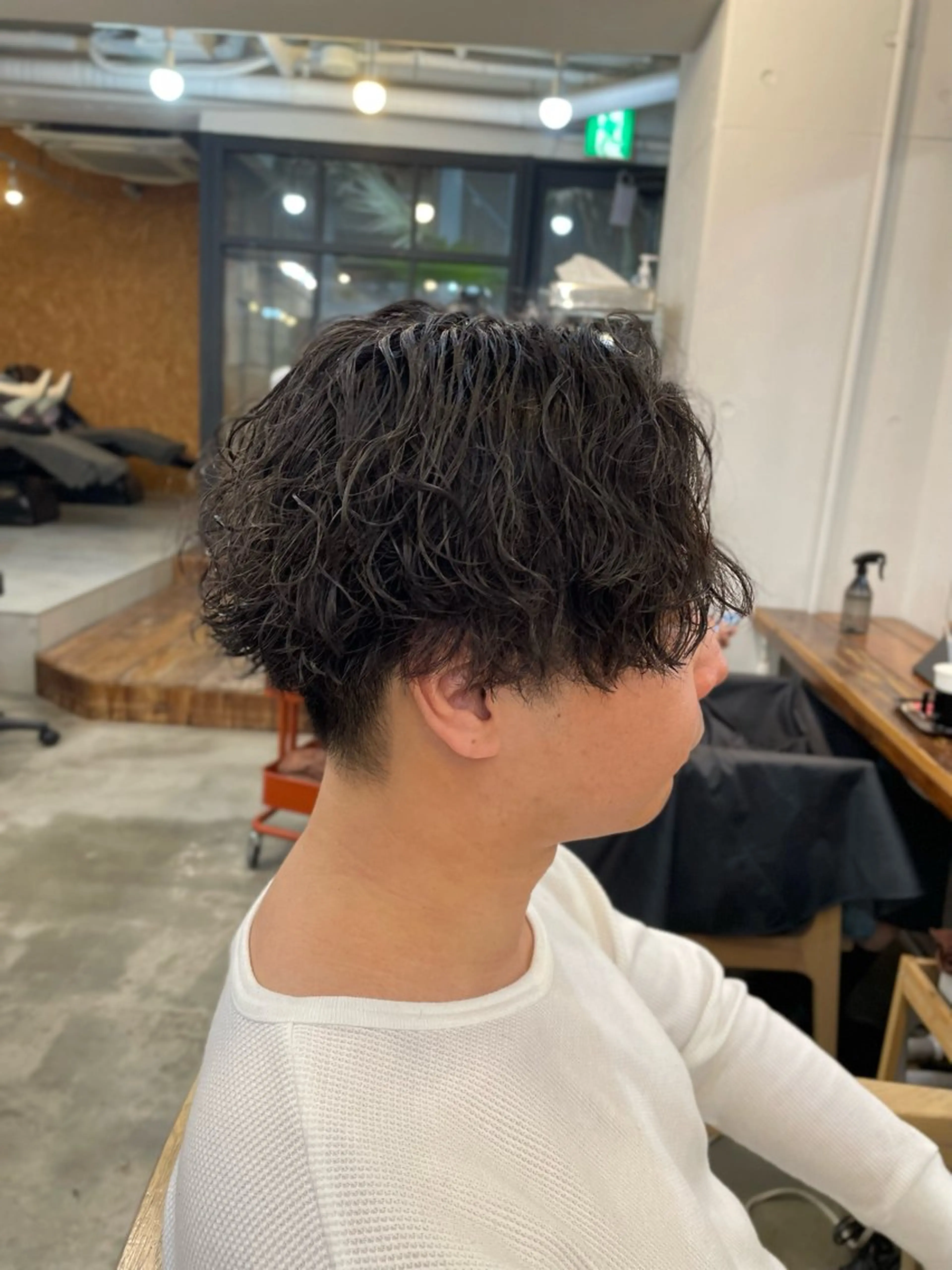 パーマ メンズ カット パーマ トリートメント 【髪質改善サロン】 🌟だいち🌟のヘアスタイル