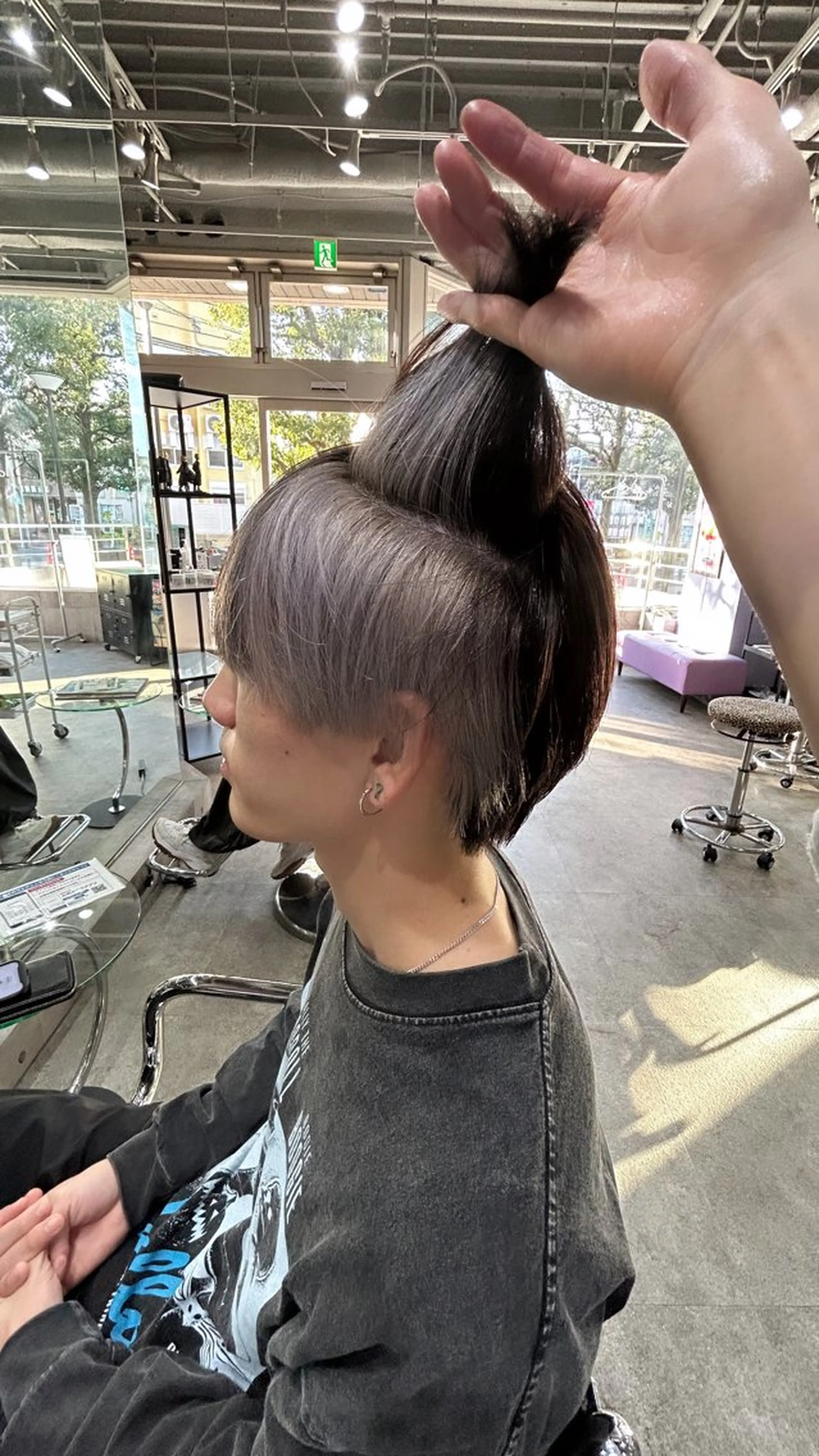 ショート ウィチ所属・縮毛矯正と髪質改善 ⭐️桐生翼のヘアスタイル