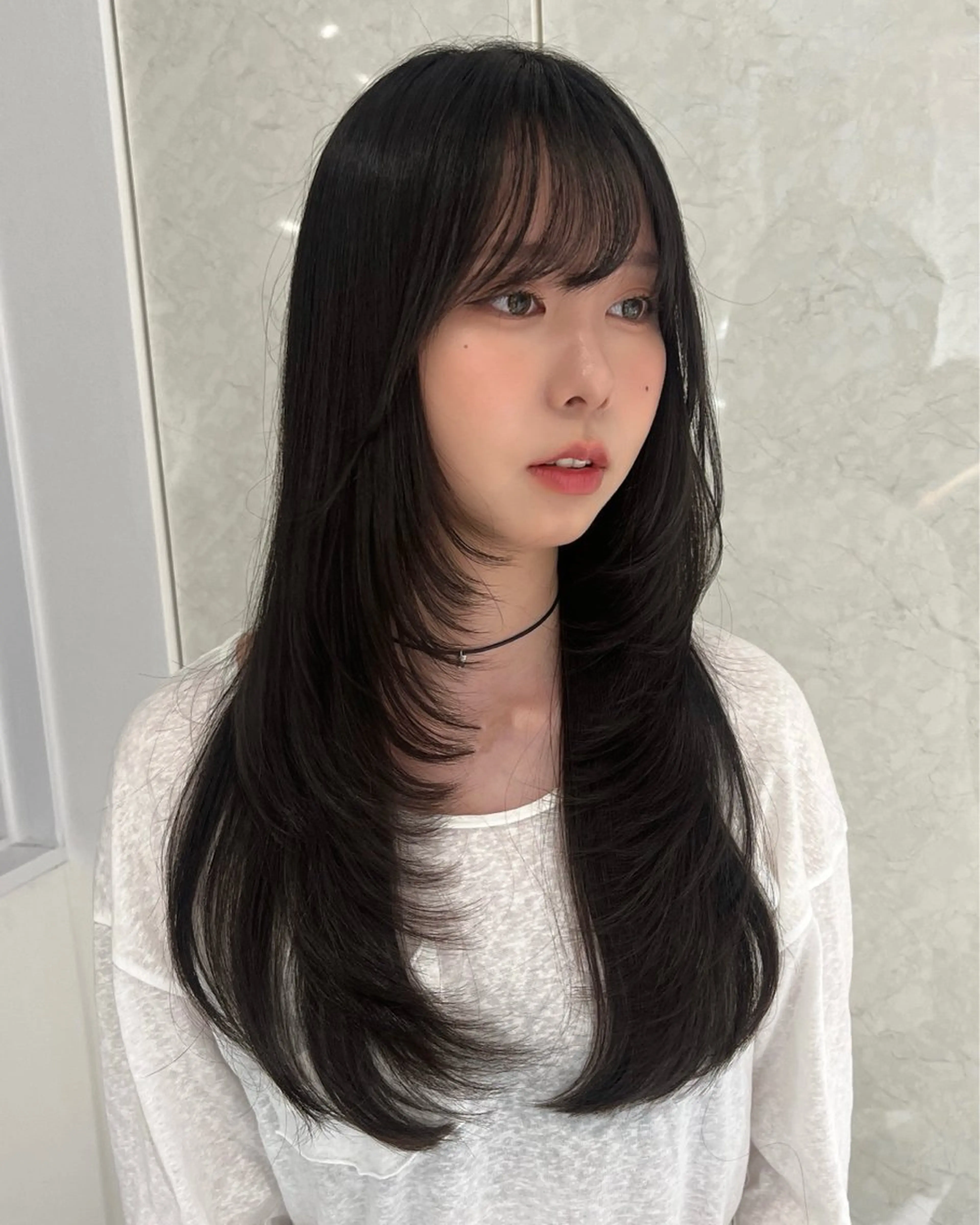 ロング レイヤーカット レイヤーカット🫧 🎀Tomoka🎀のヘアスタイル