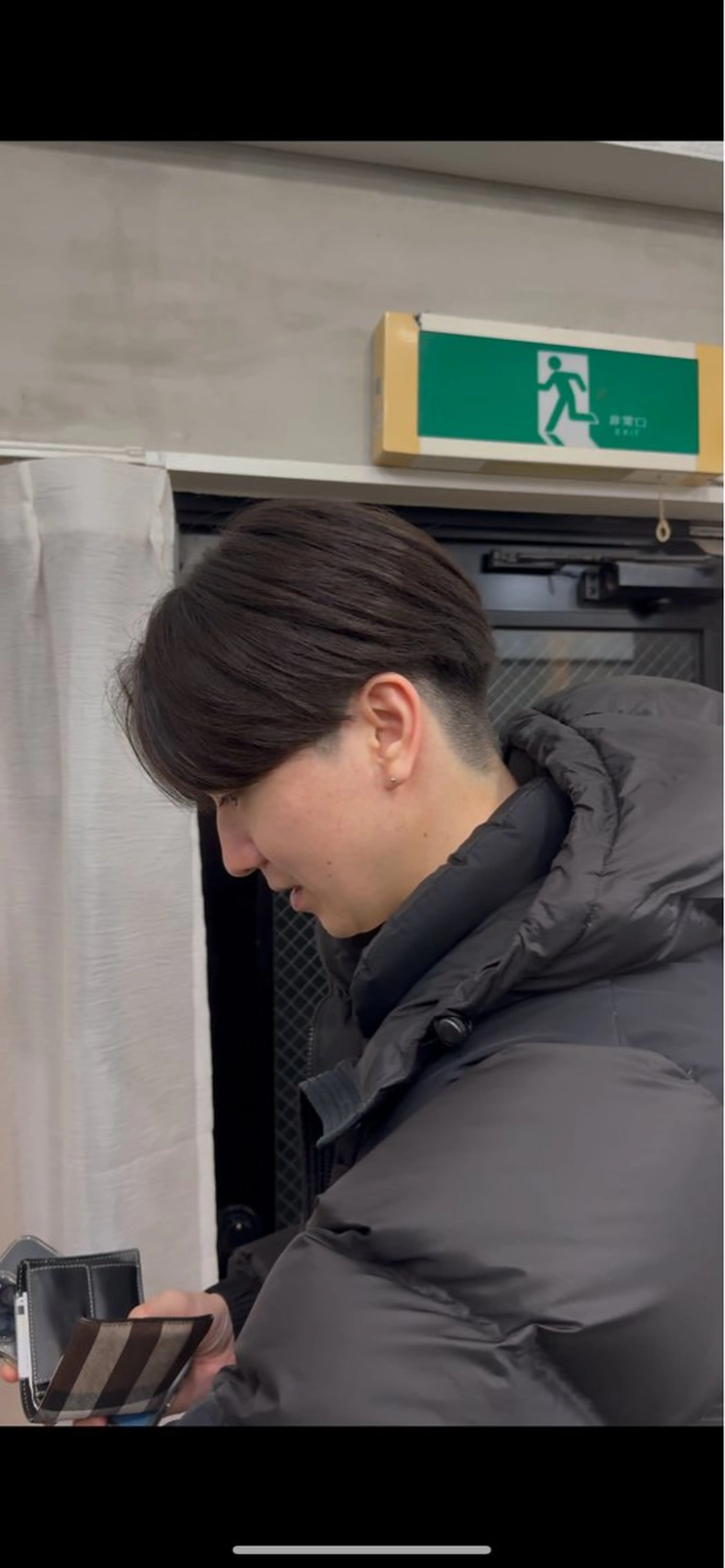 ショート メンズ PERCUT原宿所属・無料カット 藤田遼晴のヘアスタイル