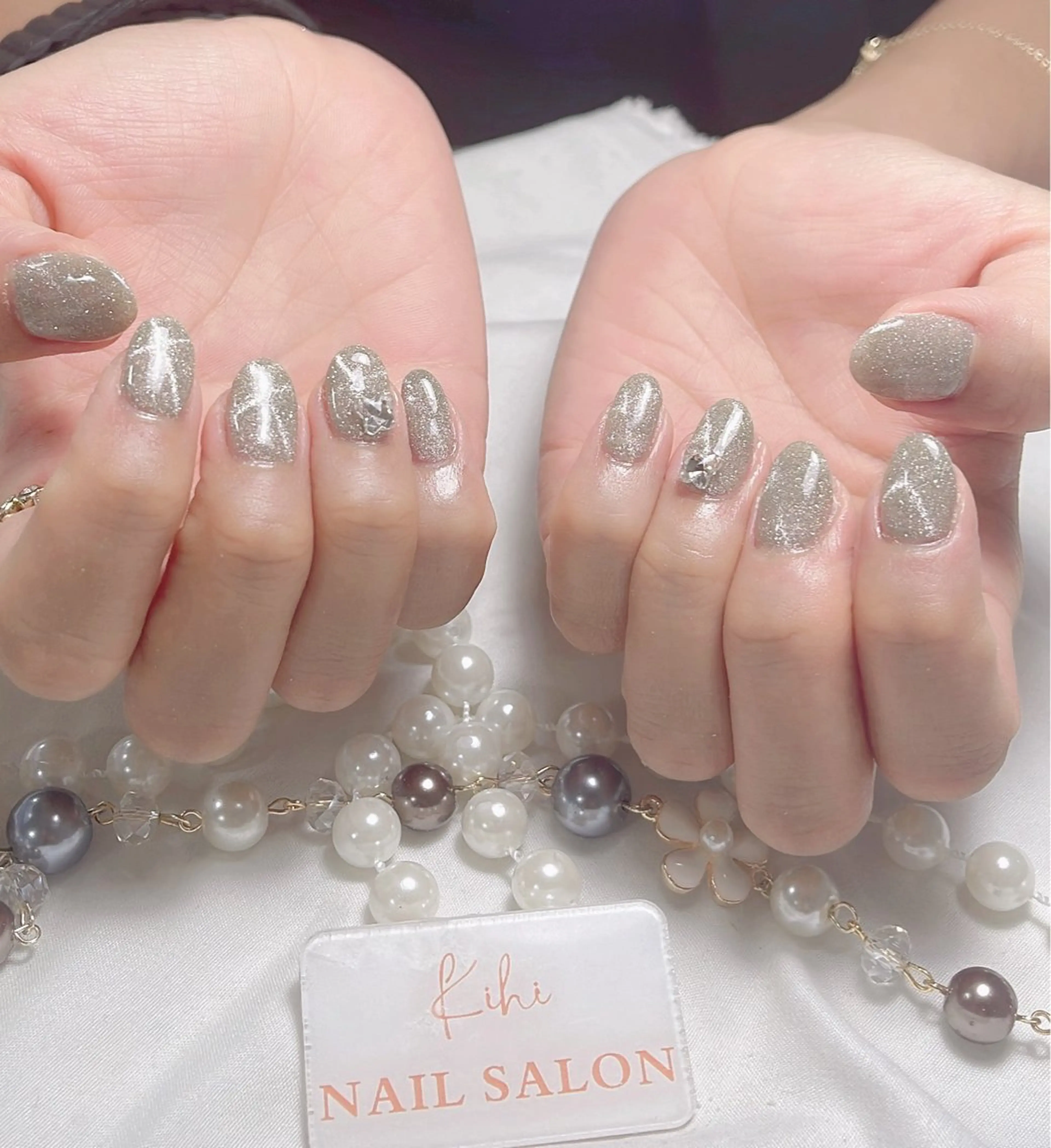 ネイル アートネイル フレンチネイル ジェルネイル グラデーション 韓国ネイル 村中 ハナのネイルデザイン