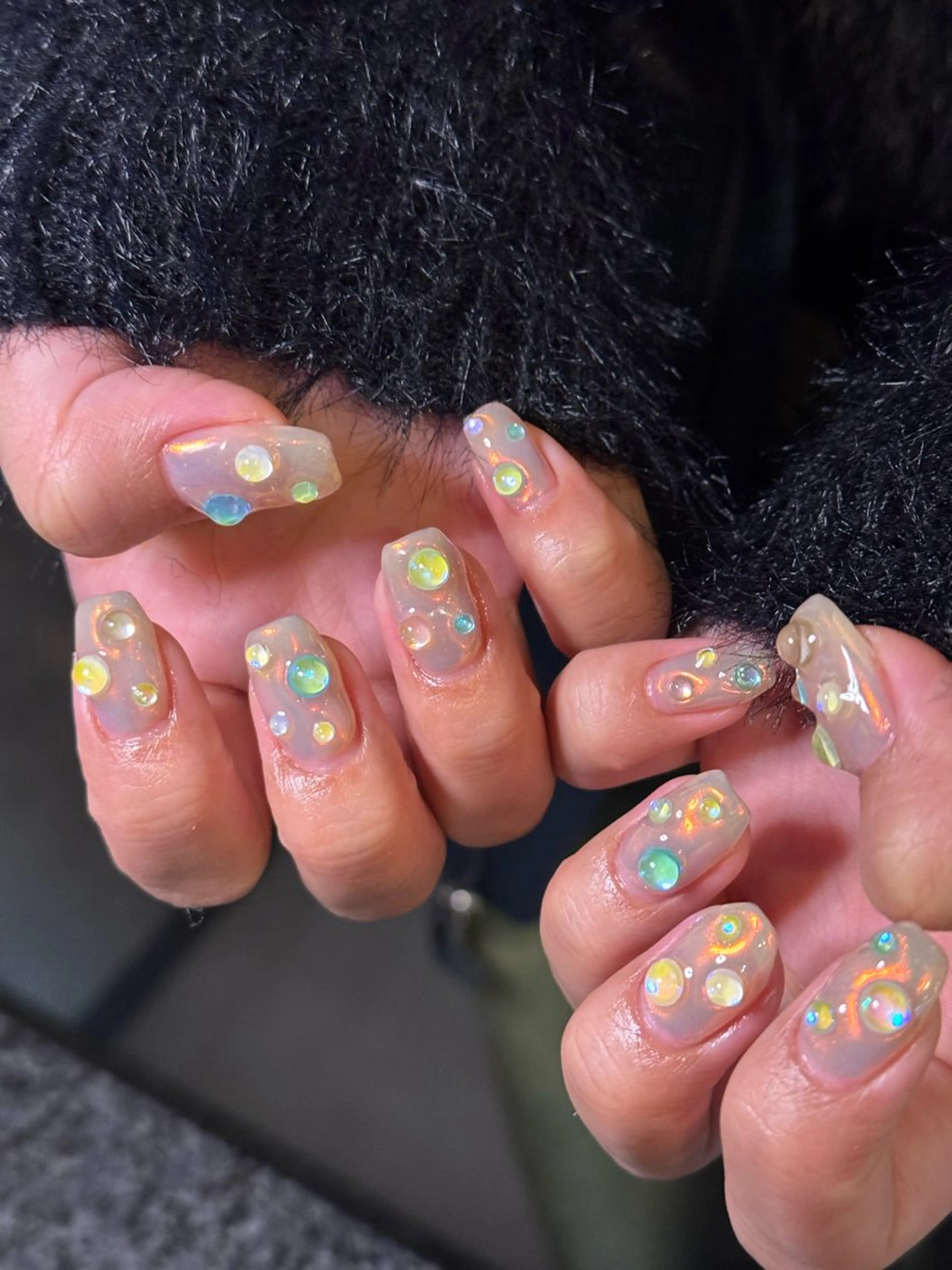 ネイル ハンドネイル nail salon supe_所属・supe_ 八幡🐺*❅·̩͙のネイルデザイン