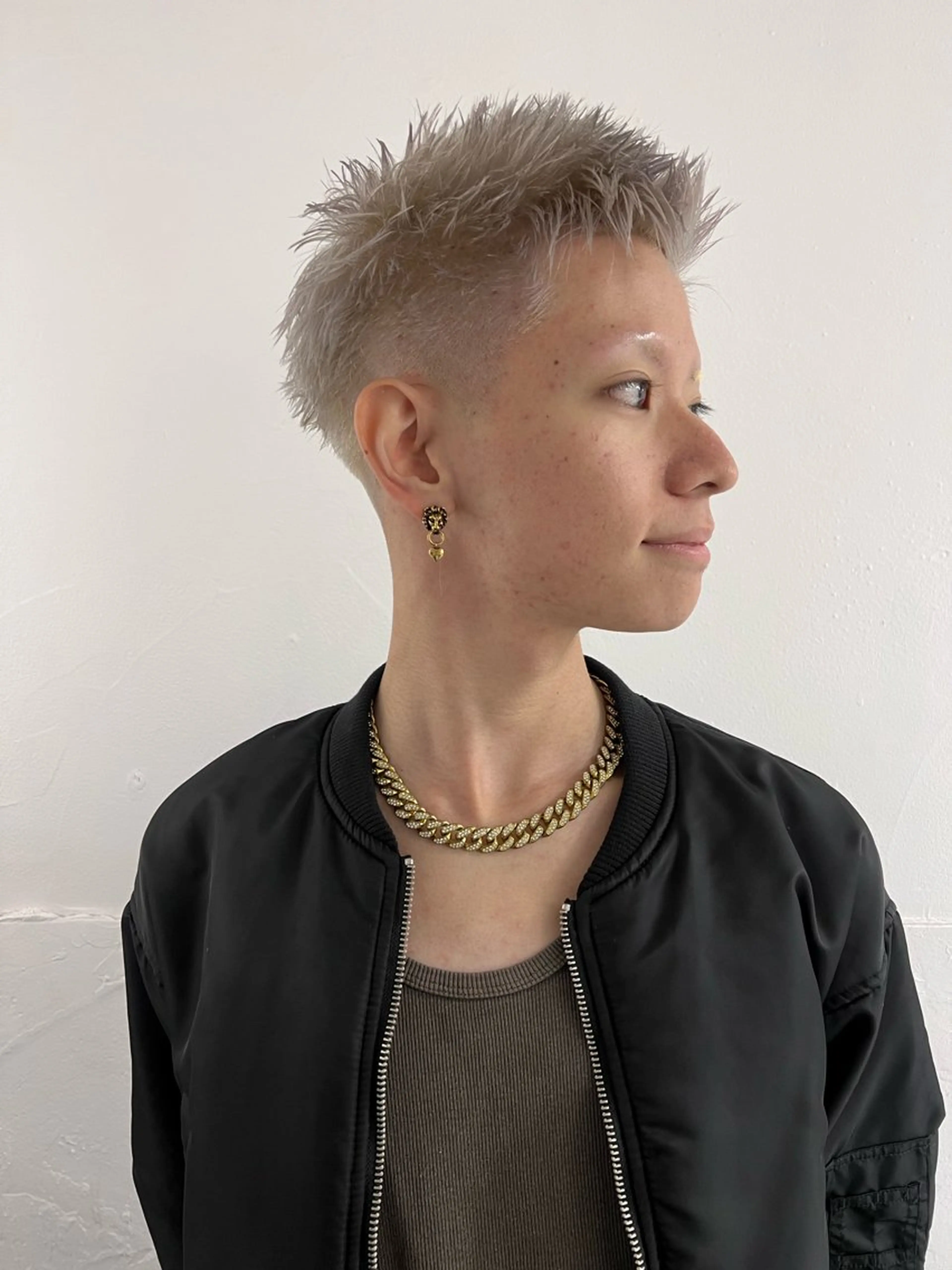 ショート カラー メンズ カット ヘアカラー runsuns メンズカットリュウジのヘアスタイル