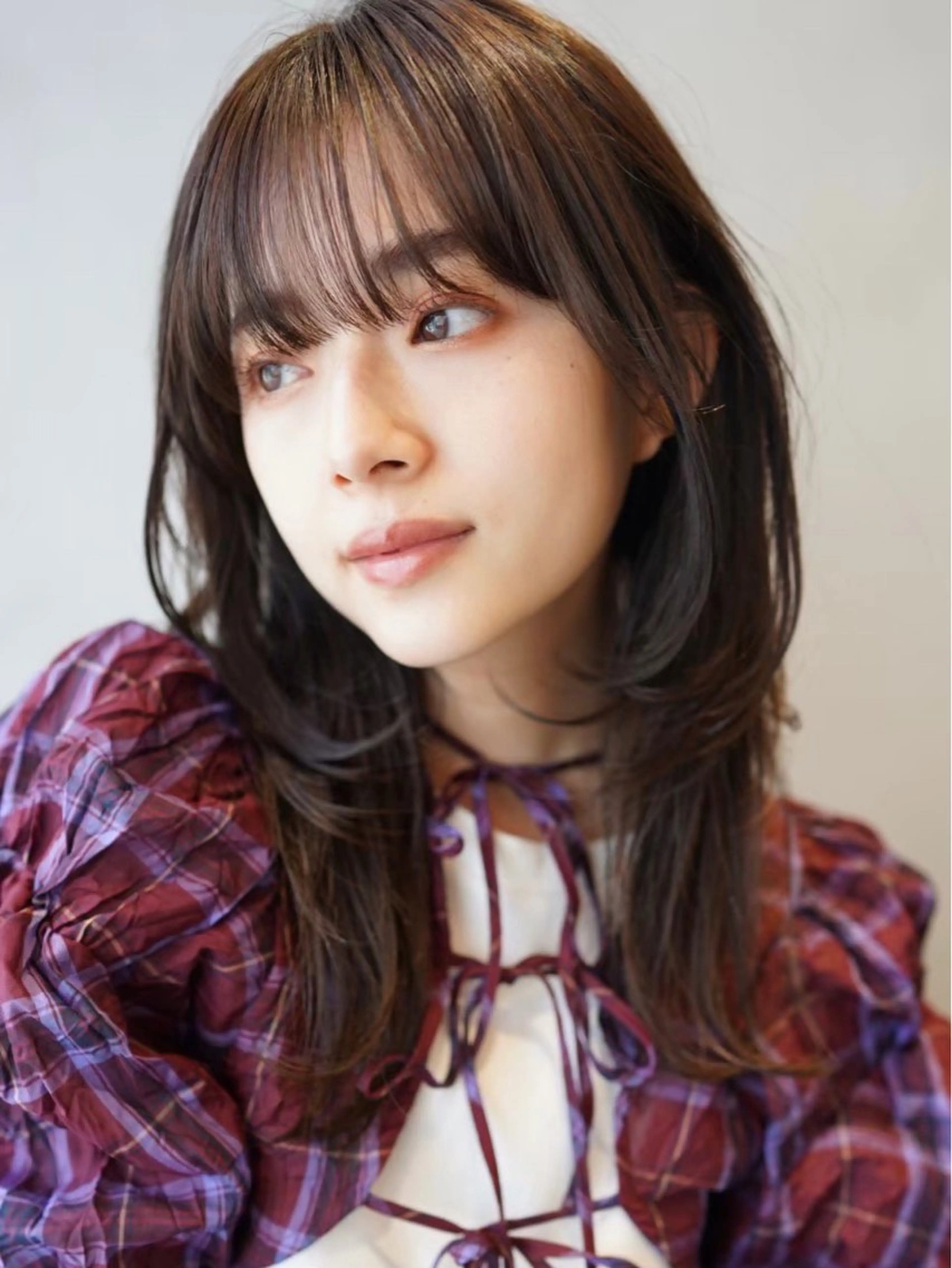 ロング カラー カット nico TOKYO所属・センターパート/ 暖色カラーayuのヘアスタイル