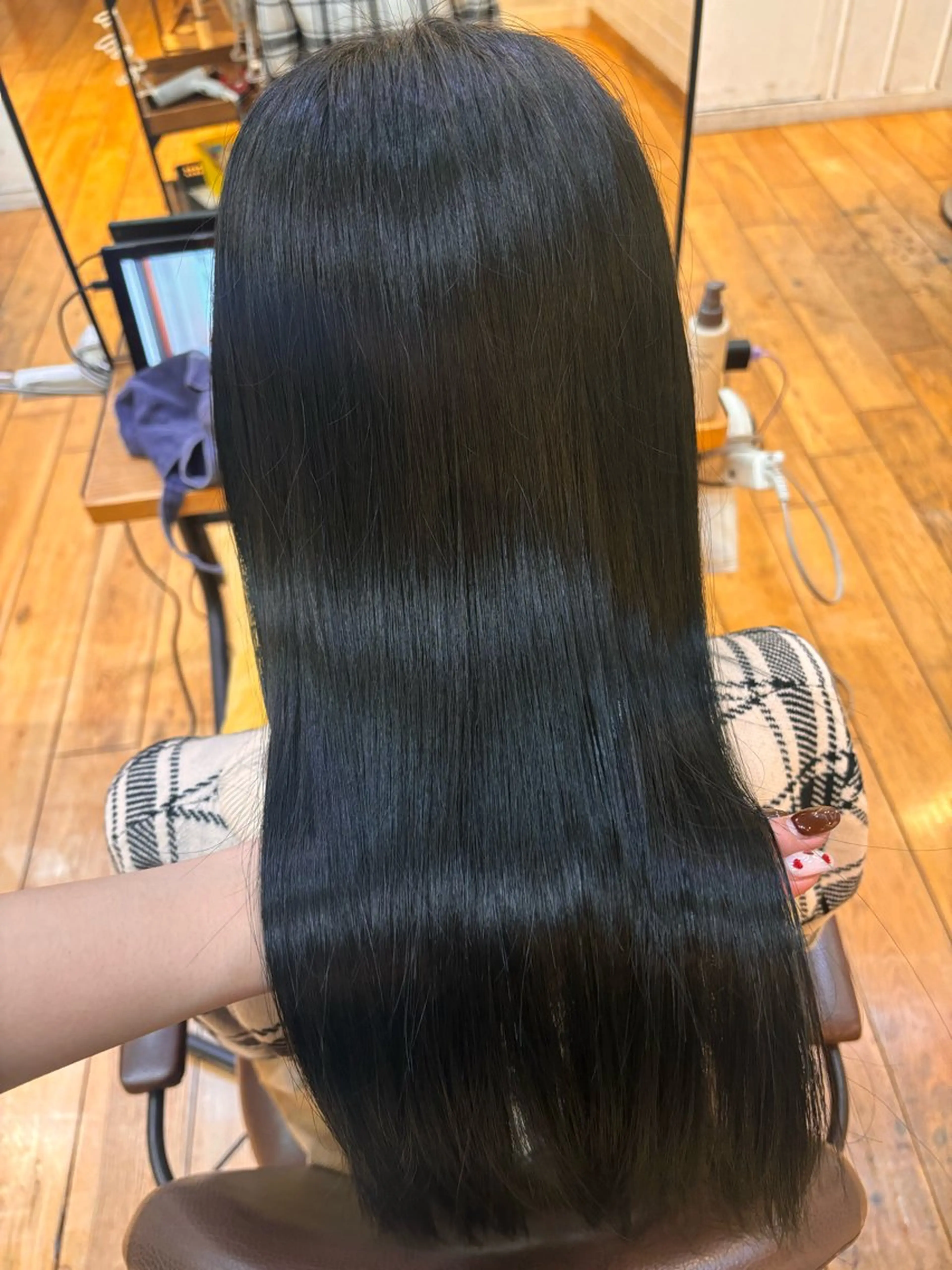ロング カラー ヘアカラー ながこ /透明感カラーのヘアスタイル