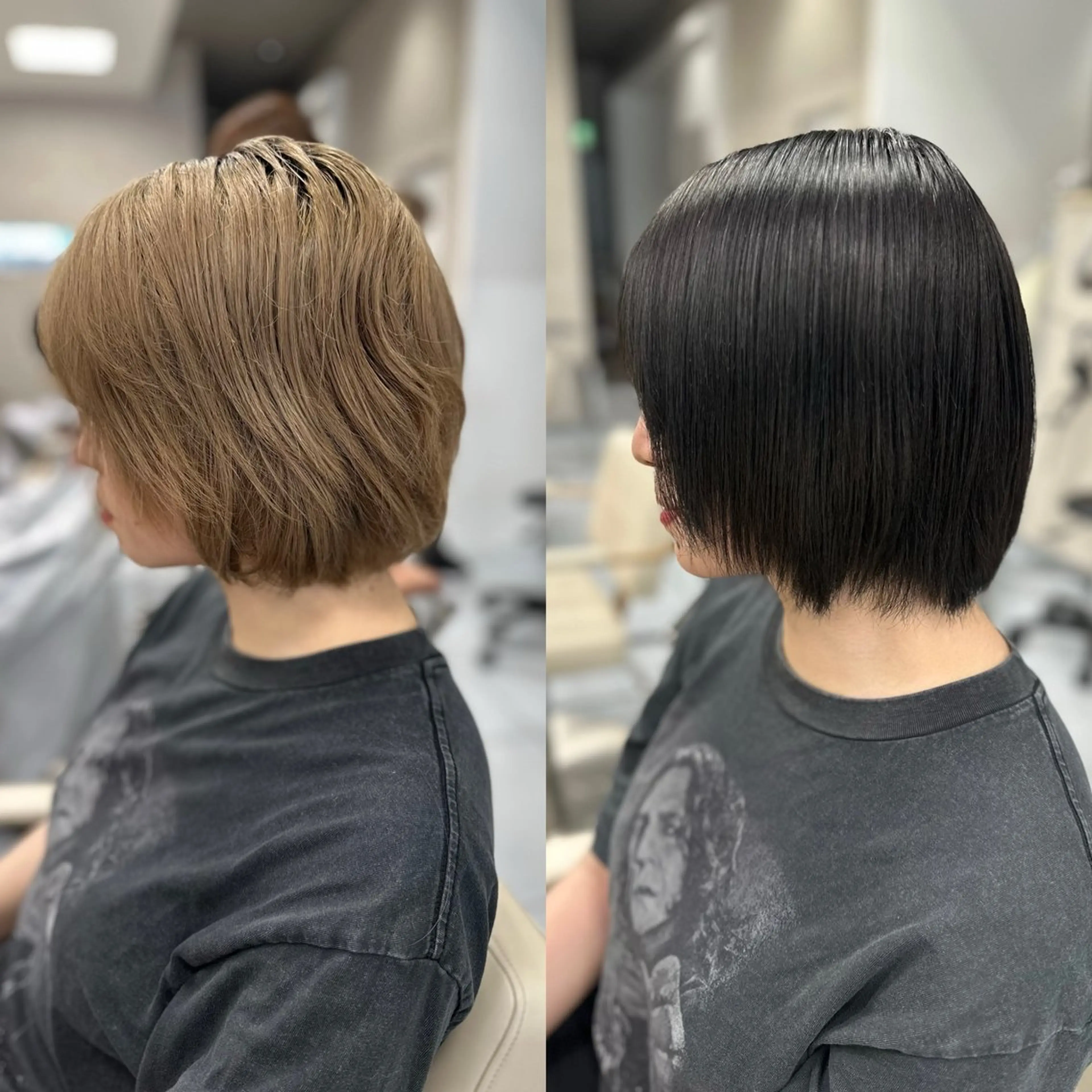 ロング カラー パーマ ブリーチ 縮毛矯正 トリートメント カット ヘアカラー 縮毛矯正 髪質改善🍏縮毛矯正 /ブリーチ矯正岡部のヘアスタイル