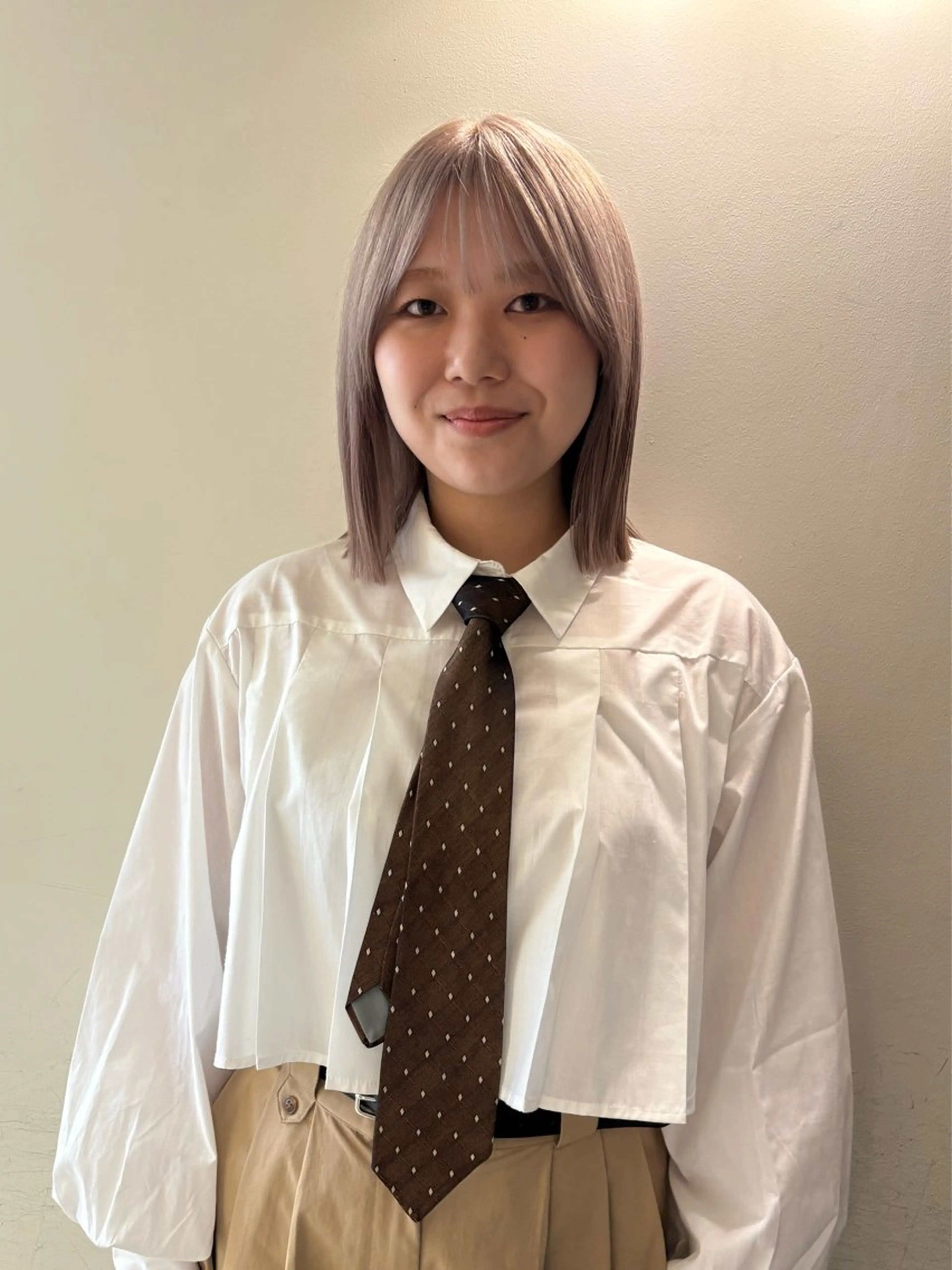 ショート ボブ 顔まわりレイヤー 髪質改善 レイヤーカット トリートメント ヘアカラー トリートメント MARI ｟津田沼駅｠のヘアスタイル