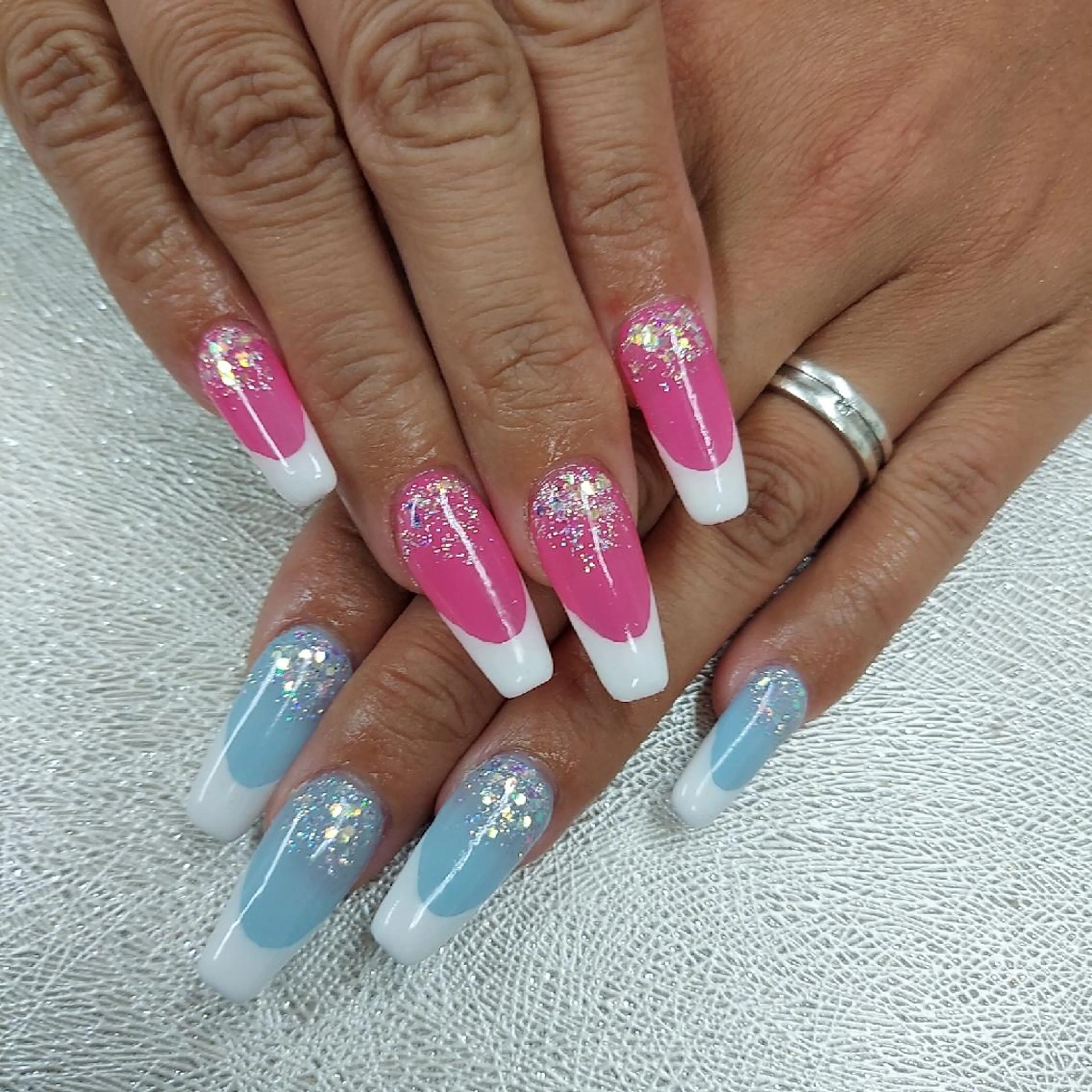 ネイル アートネイル ジェルネイル 持ち込み ニュアンスネイル パラジェル 河野ちえ (雑誌掲載サロン)のネイルデザイン