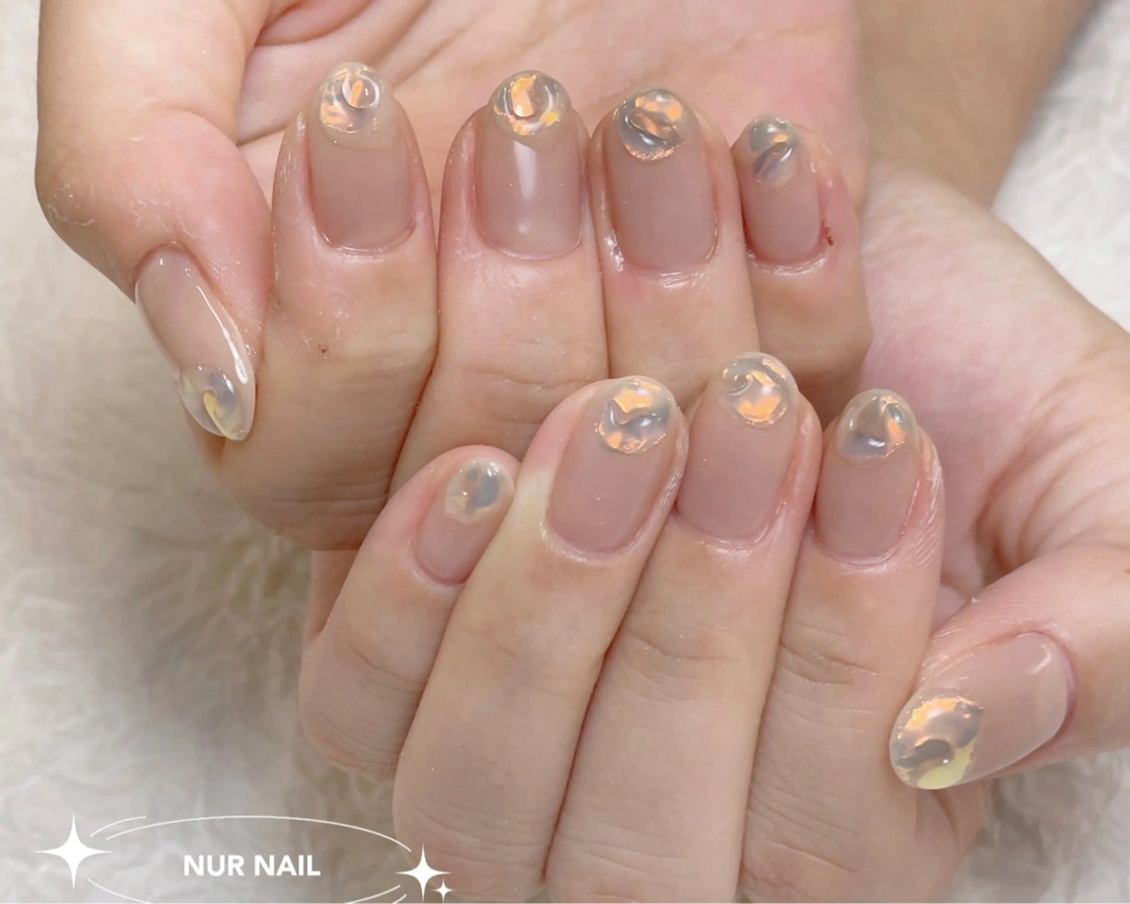 ネイル ハンドネイル 🤎HARU 🧸のネイルデザイン