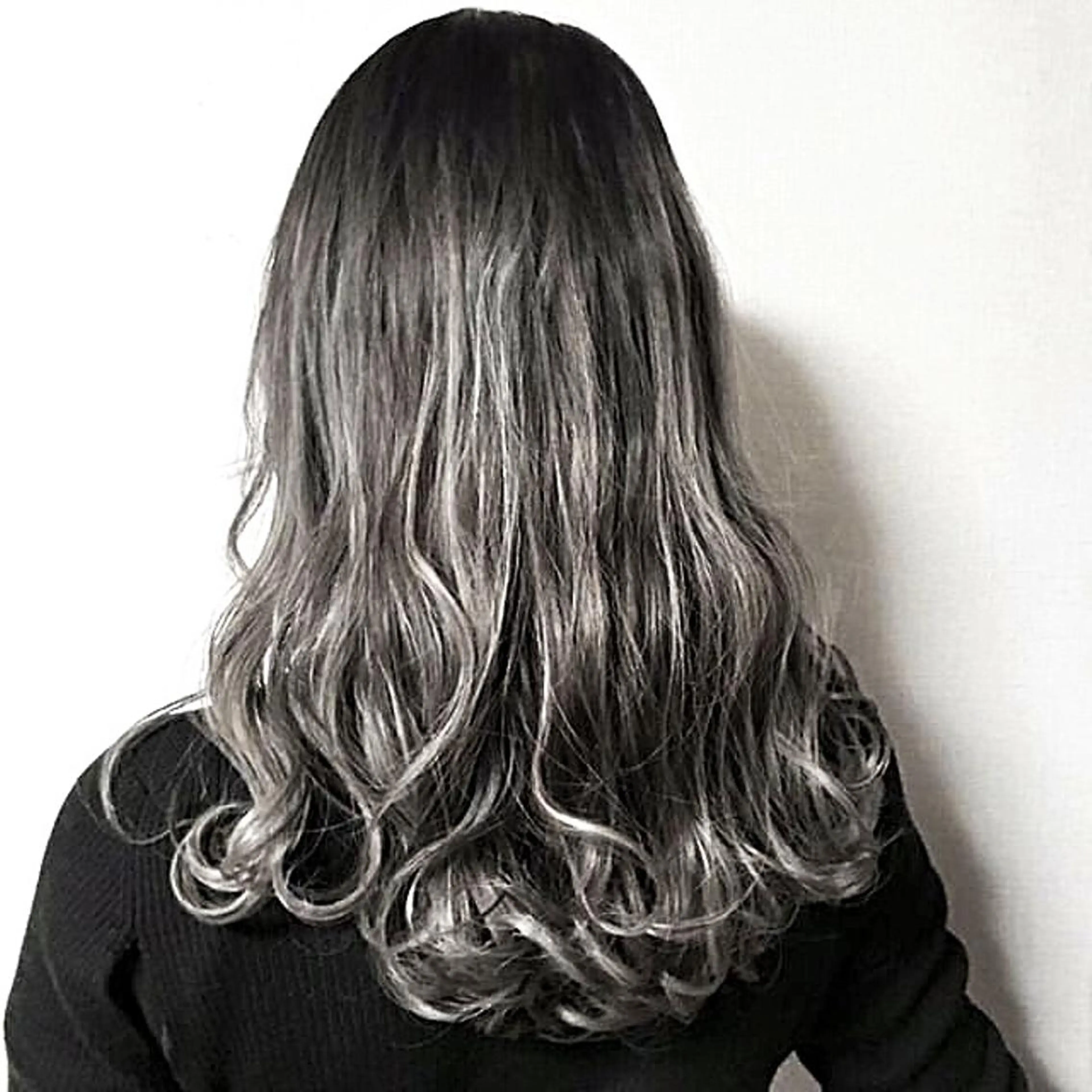ミディアム カラー ハイライトカラー ハイライト 名畑 裕貴のヘアスタイル