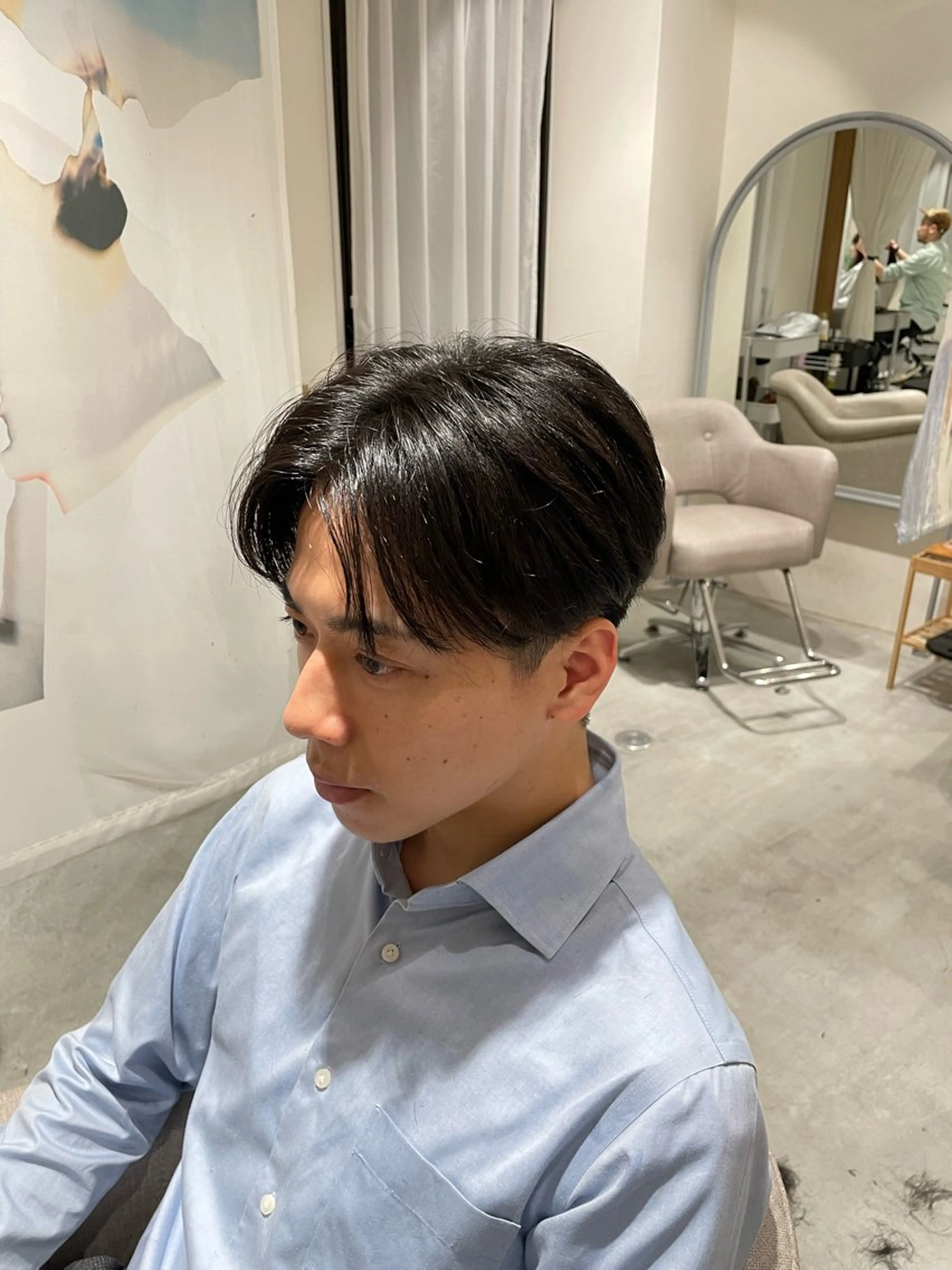 メンズ カット INCE  HAIR 梅田　長町　至のヘアスタイル