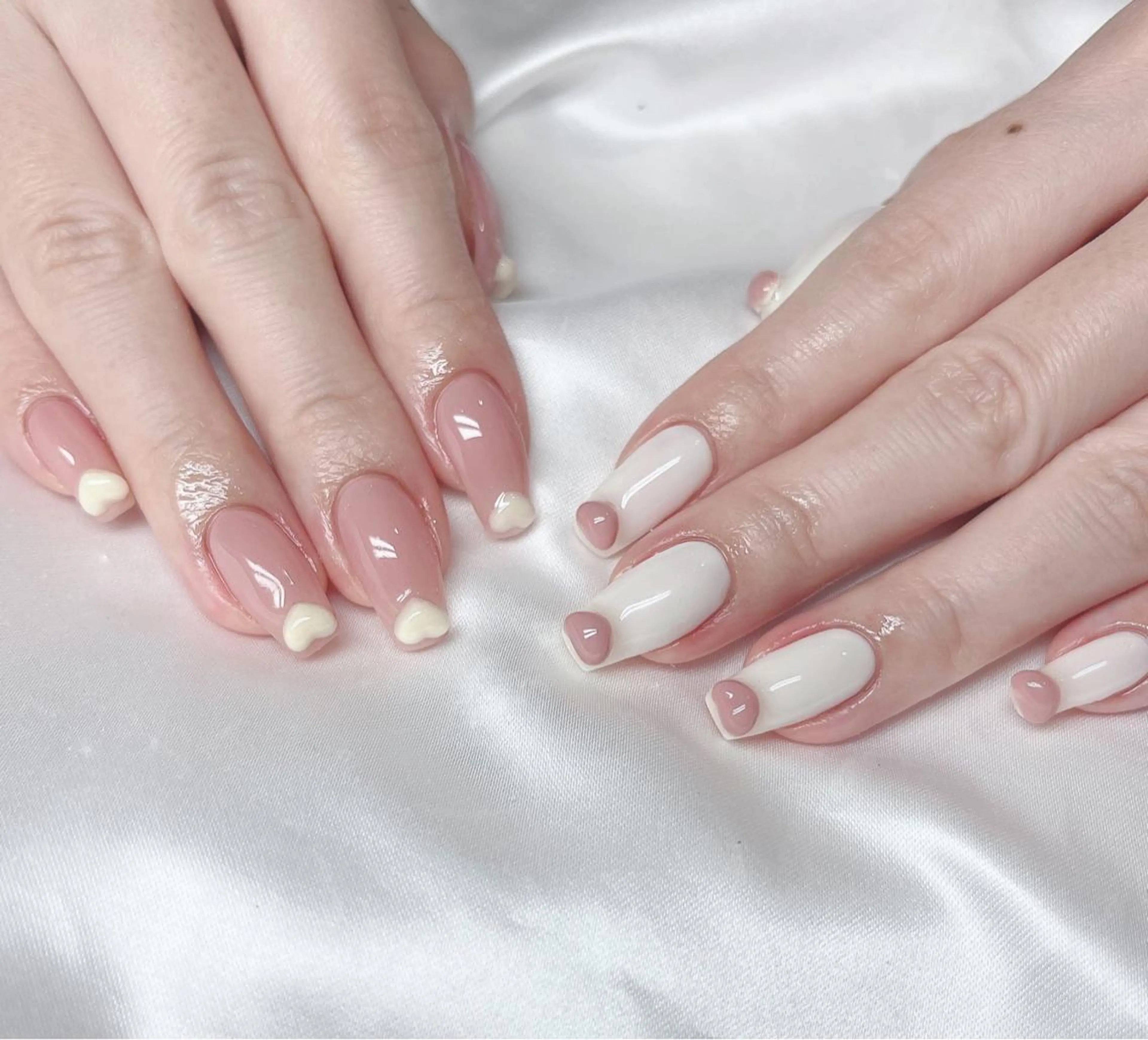 ネイル ハート nailsalon moca 堀江店所属・moca堀江店 momokaのネイルデザイン